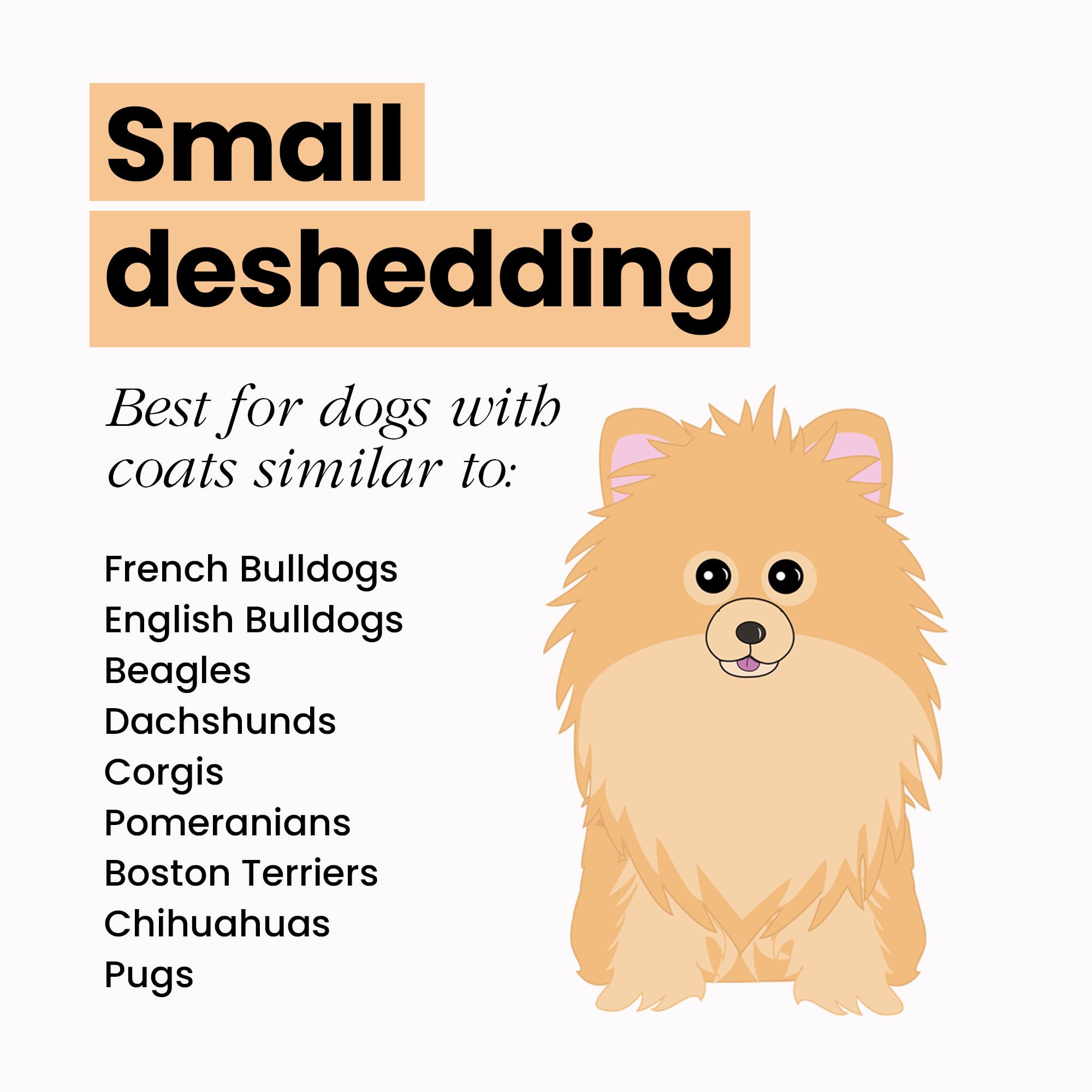 Tangle Teezer | Pet Teezer | Small De-Shedding And Dog Grooming Brush | Dry Brush Or Dog Bath Brush | Navy & Sky Blue