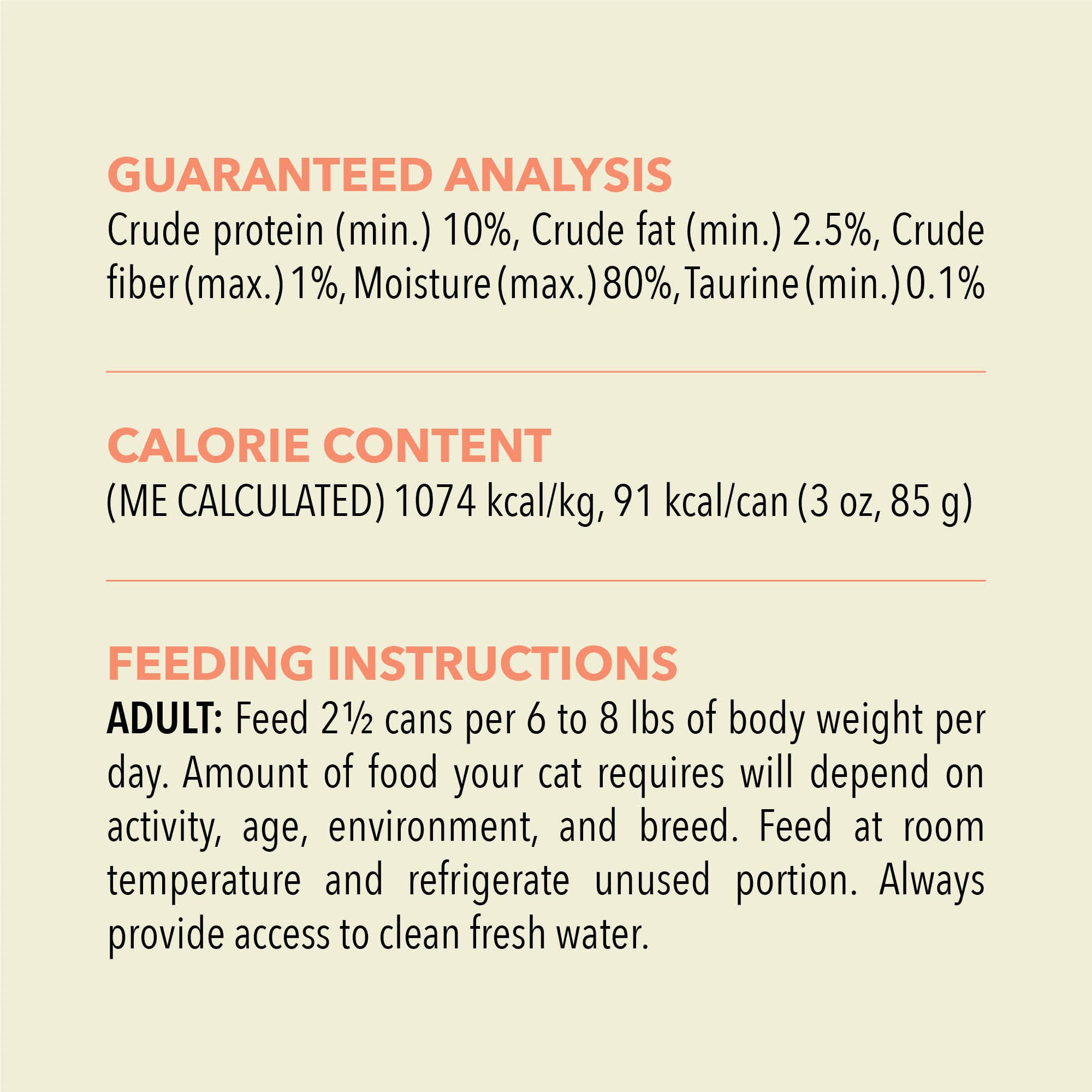 ACANA Premium Pate Wet Cat Food in Bone Broth Salmon + Chicken Recipe 3oz Cans (24 count)