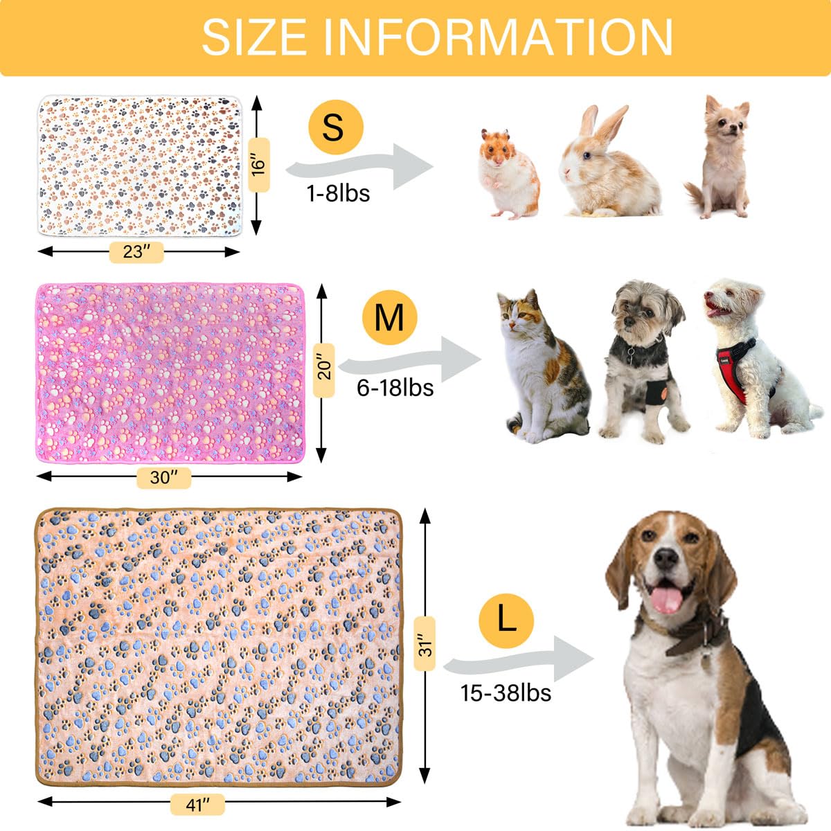 Dog Blankets For Small Dogs, Cat And Rabbit, 23Inx16In Dog Blanket, Soft Flannel Cat Blanket Guinea Pig Blankets-Small Animal Fl