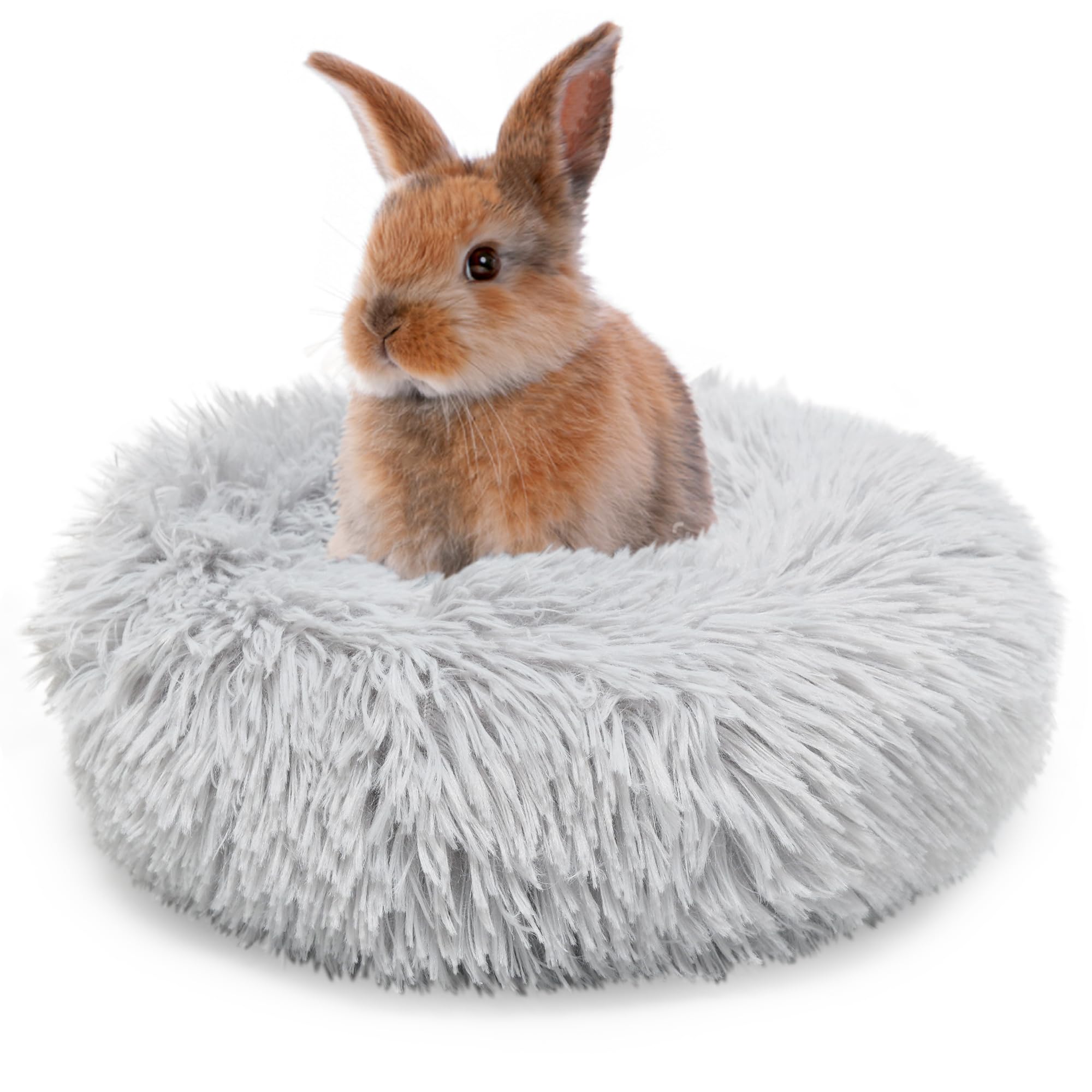 wrkfree Bunny Bed Rabbit Hideout Large Soft & Comfortable Small Animal Bedding Cozy Bed Mat Warm Hideaway Cage Accessories for G