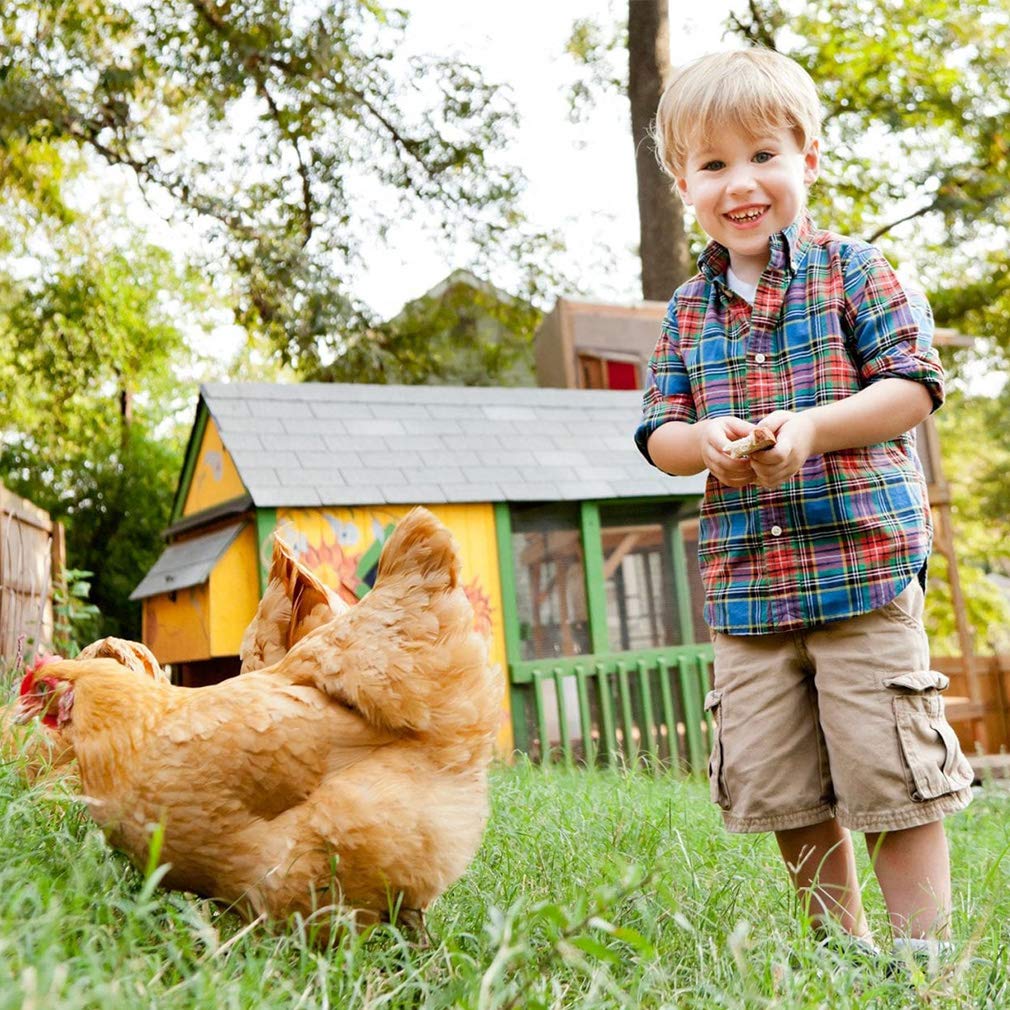 Bestpet 87' X 41'Large Metal Chicken Coop Run Enclosure Pen With Waterproof Cover Outdoor Backyard Farm Cage Crate Pet Playpen Exercise Pen For Rabbit Duck Hen