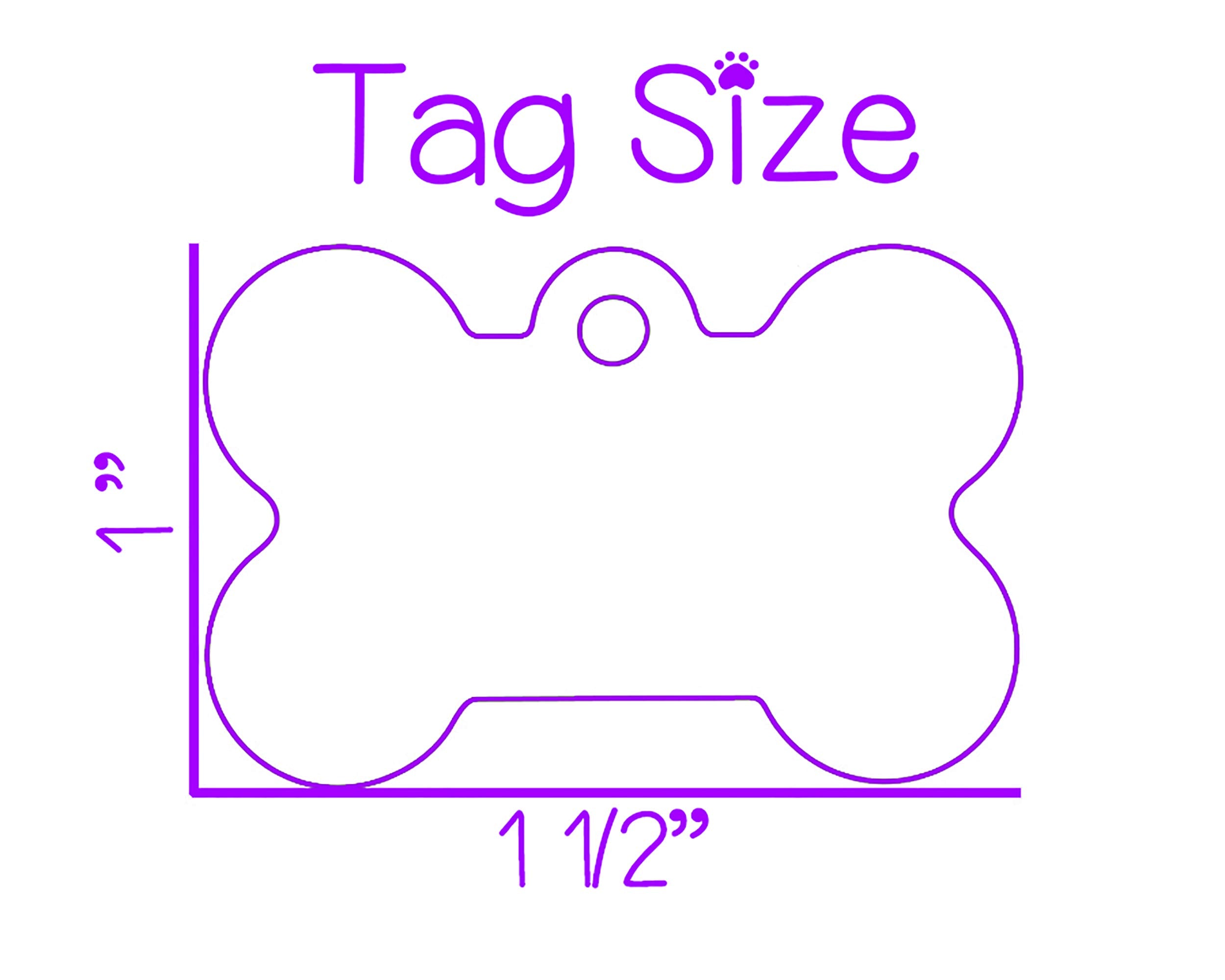 Udesignusa Custom Double Sided Pet Id Tags For Dogs & Cats Personalized For Your Pet (Buzz Lightyear, Bone Shaped)