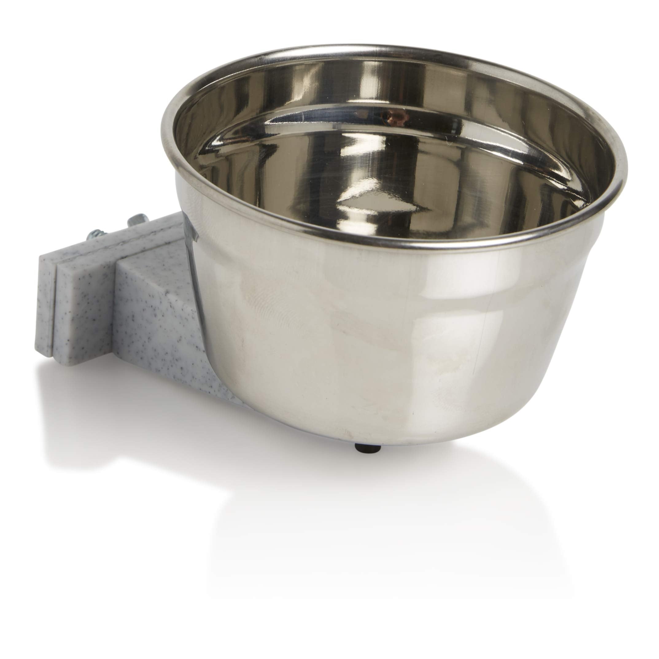 Lixit Stainless Steel Cage Bowl for Dogs, Silver, 20 Ounce (30-0742-006)