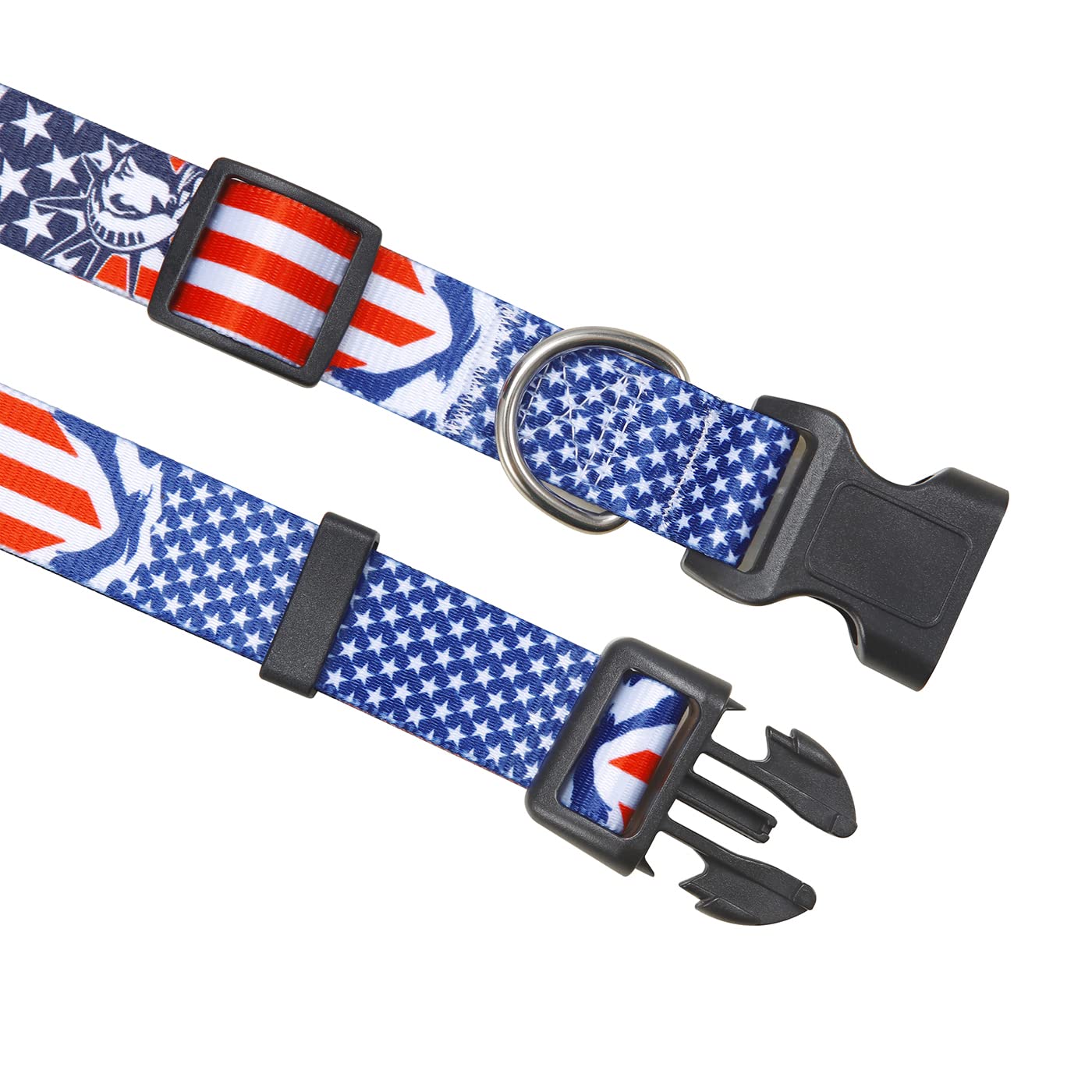 Mihqy Dog Collar With Bohemia Floral Tribal Geometric Patterns - Soft Ethnic Style Collar Adjustable For Small Medium Large Dogs(Red Flower,S)