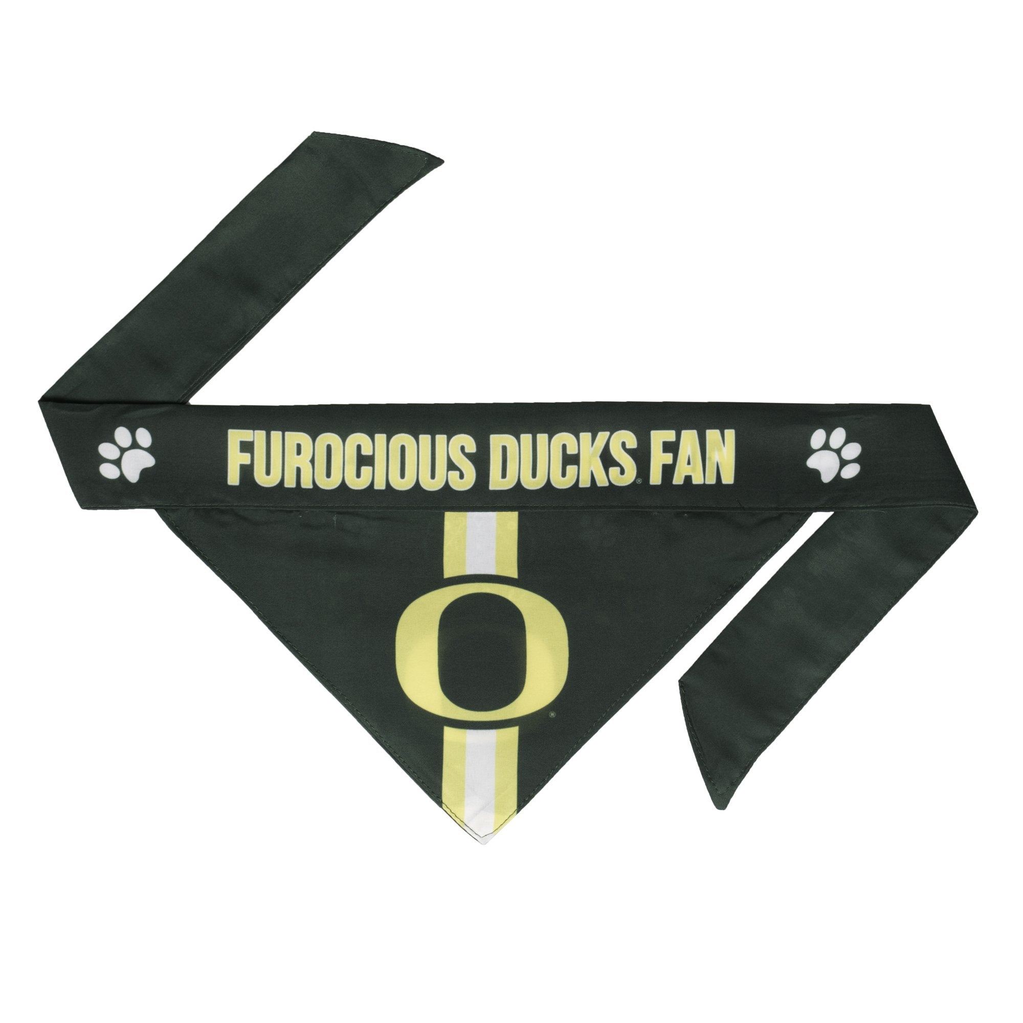 Littlearth Unisex-Adult NCAA Oregon Ducks Pet Bandana, Team Color, X-Small