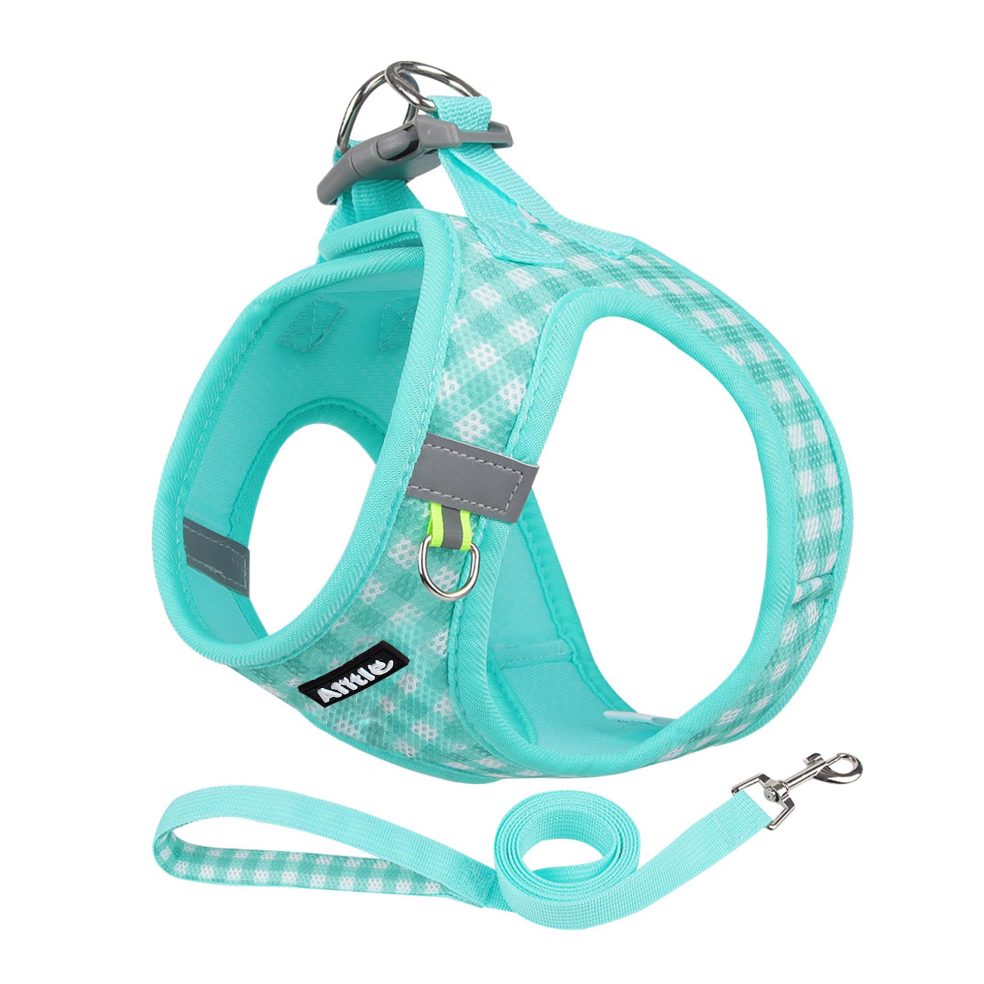 Aiitle Easy Walk Dog Vest Harness And Leash Set, Pet Supply No Pull, Breathable Mesh, Reflective Stripes, Adjustable Escape Proo