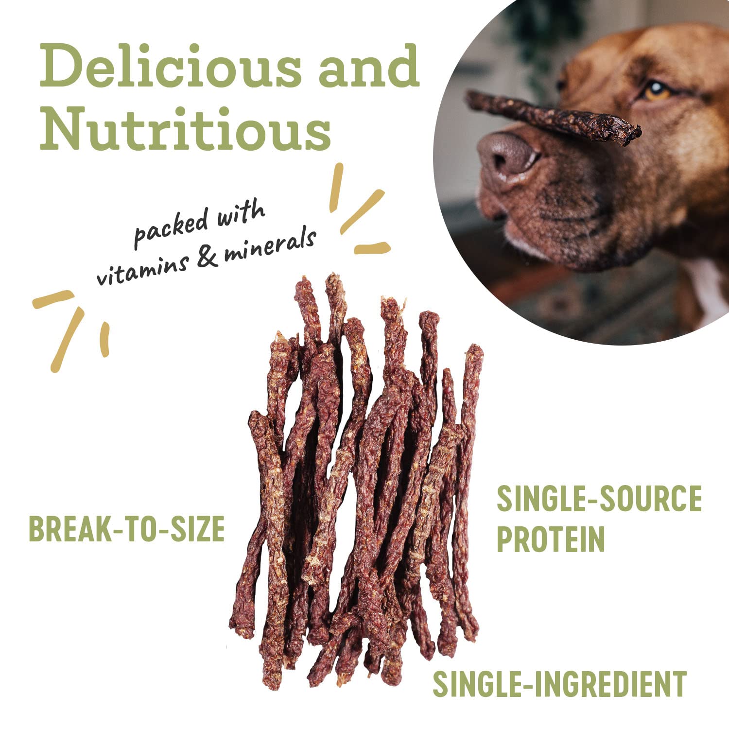Farm Hounds - Chicken Gizzards - Premium Natural Jerky for Dogs -100% Humanely Raised Chicken - Break-to-Size - Great for Traini