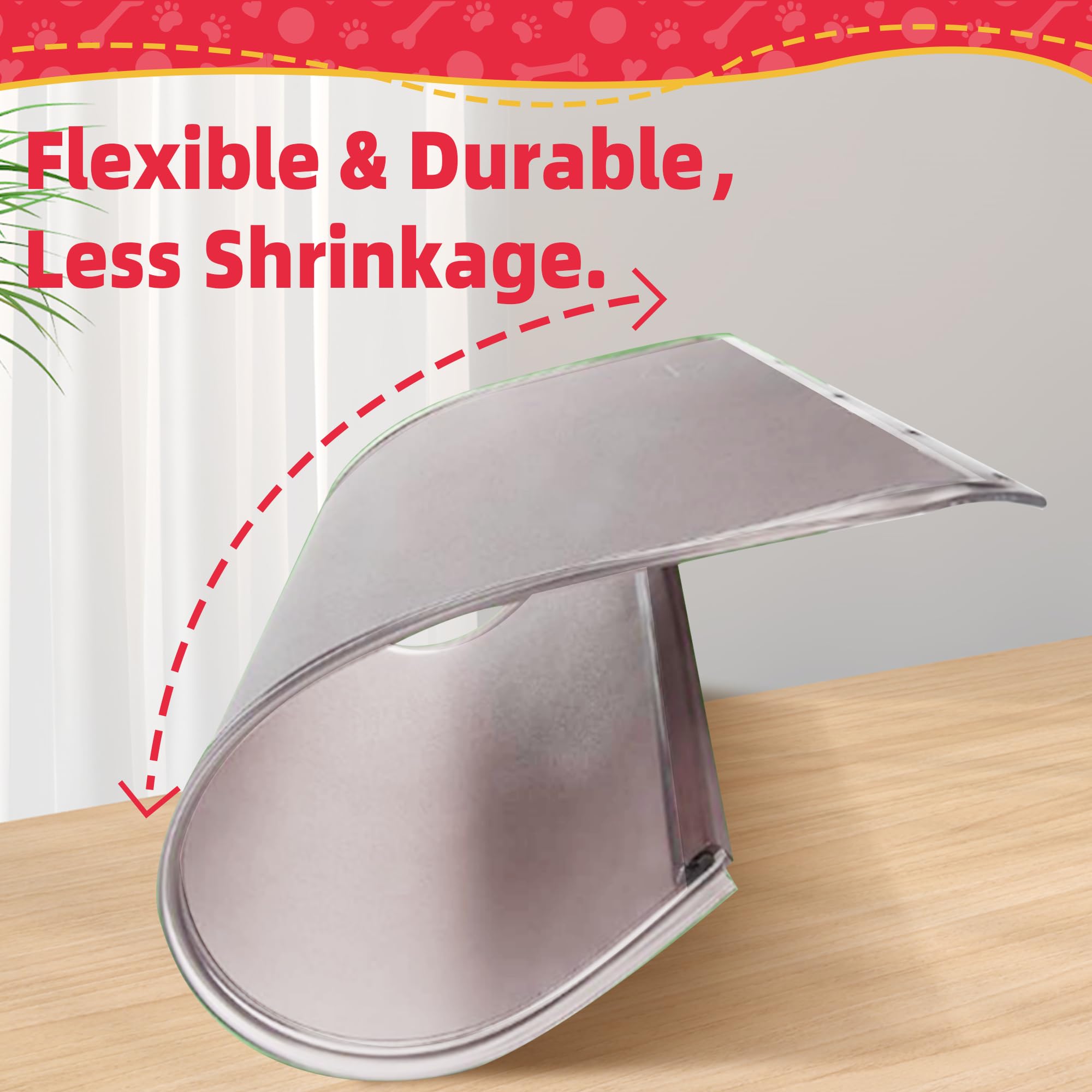 2PACK Extra Large Dog Door Replacement Flap with Screws,Doggie Door Replacement Flaps Compatible with PetSafe Freedom Doggie Doo