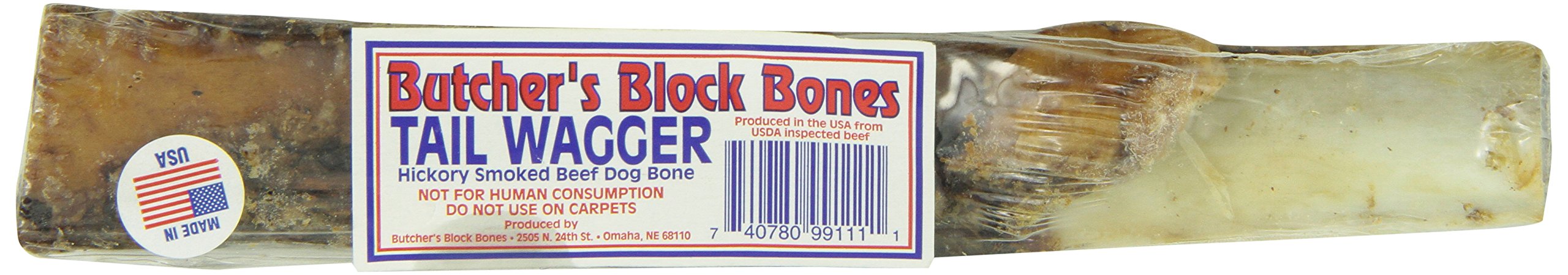 ButcherS Block Bones Tailwagger Beef Rib Bone, 8 To 10-Inch