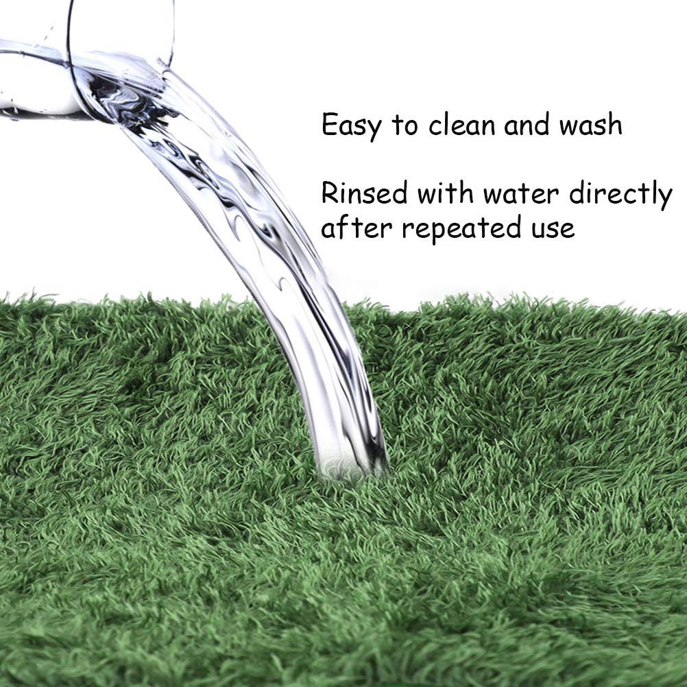 Kathson 2Pcs Reptile Carpet Terrarium Liner Tortoise Bedding Reptile Substrate Liner Mat Pet Cage Mats Supplies For Lizard Snake