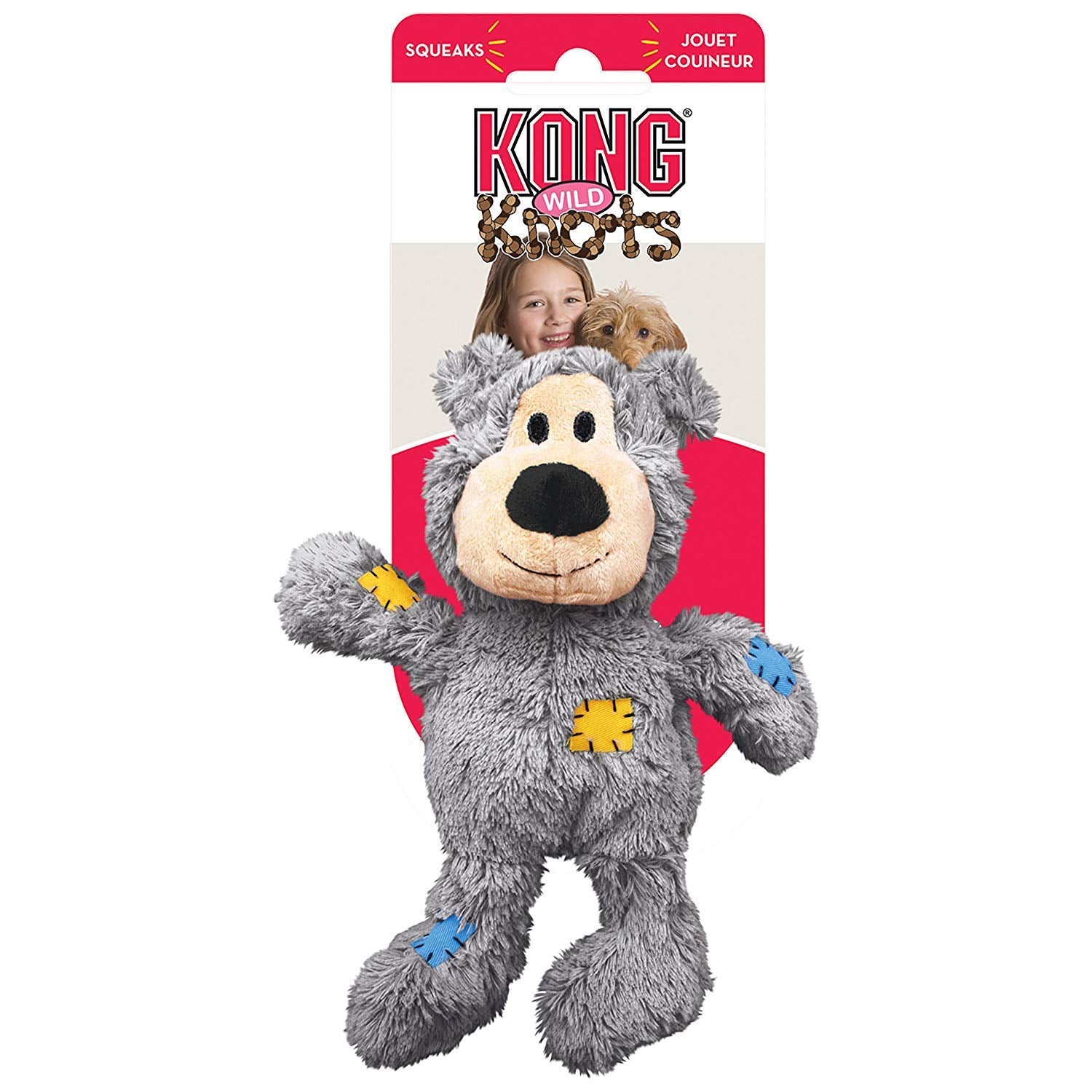 Kong Wild Knots Bear, X-Large, Colors May Vary (2)