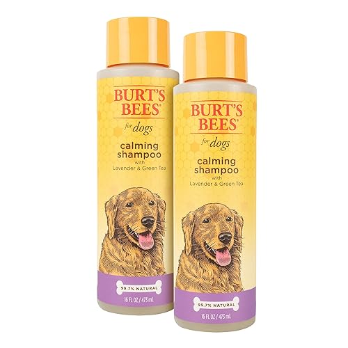 Burt'S Bees For Pets Natural Calming Dog Shampoo | Soothes, Calms & Revitalizes | Dog Shampoos Made With Lavender & Green Tea | Cruelty Free, Sulfate & Paraben Free- Made In Usa, 16 Oz - 2 Pack