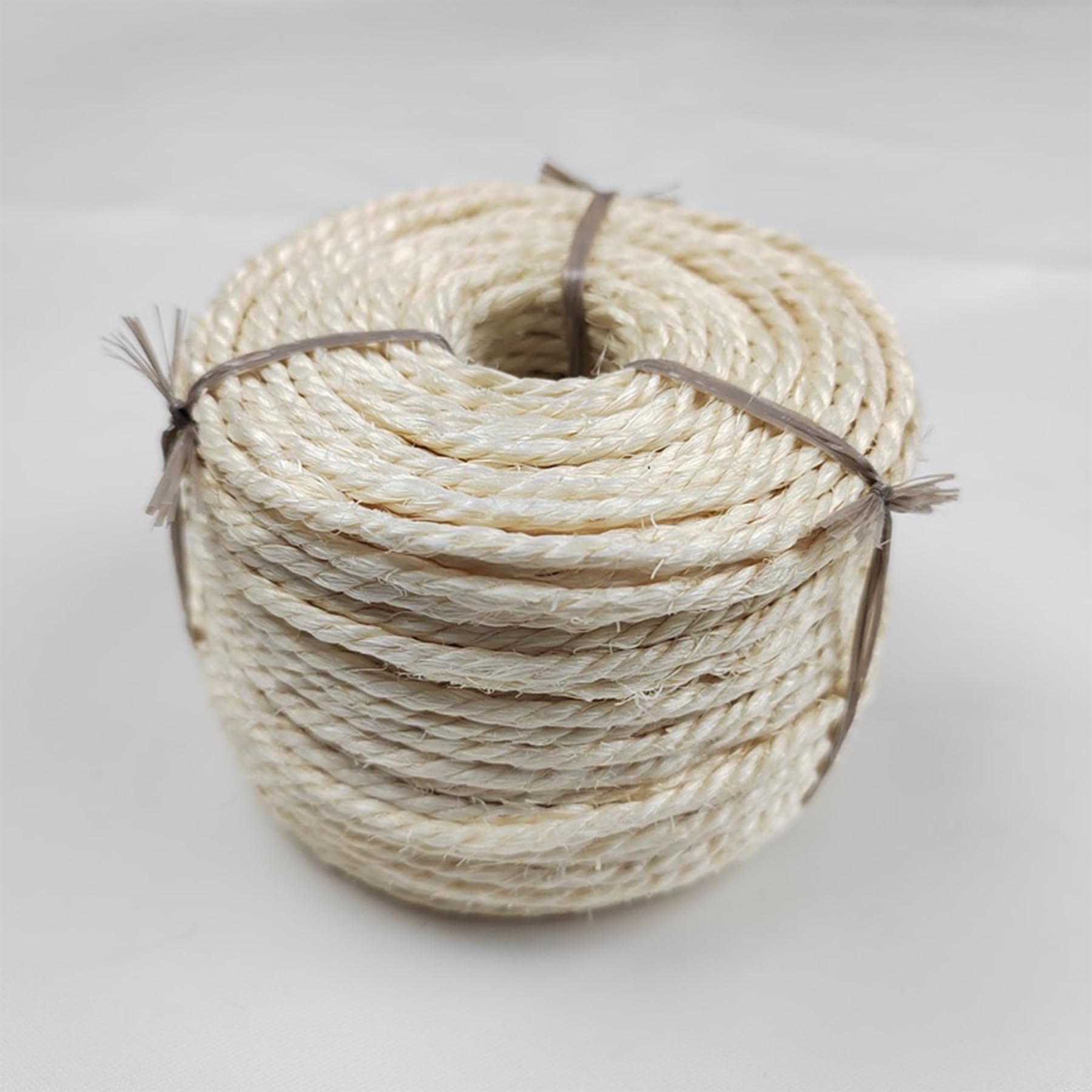 Htjzwg Durable Sisal Rope For Cat Scratcher | Cat Scratching Post Replacement | Cat Tree Rope Replacement | Replacement To Refre