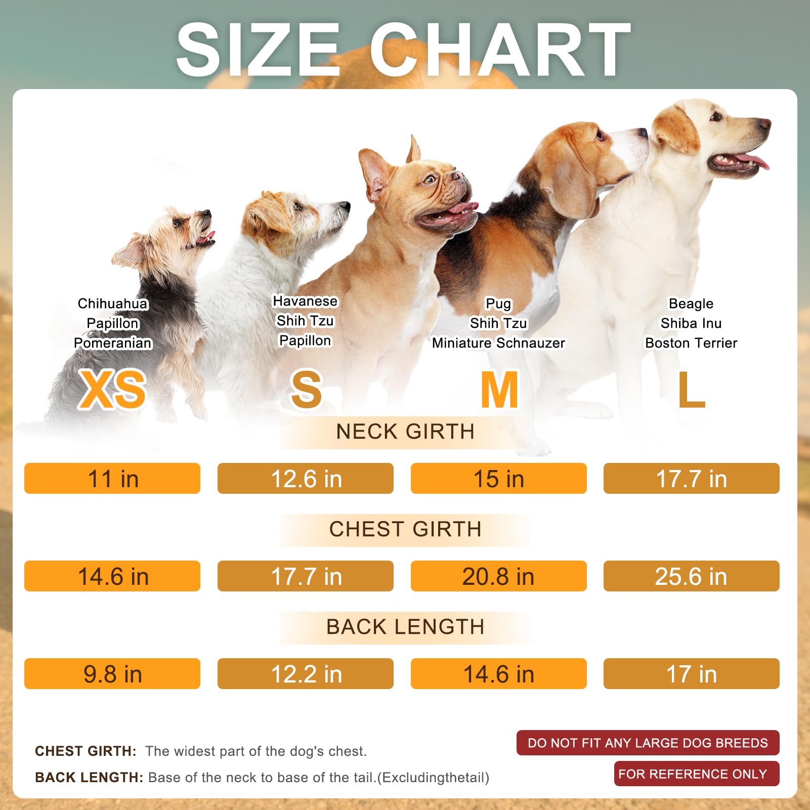BEAUTYZOO Winter Dog Coat with Harness Built-in, Warm Puffer Jacket Vest Padded Fleece Cold Weather Coat Windproof Waterproof Sn