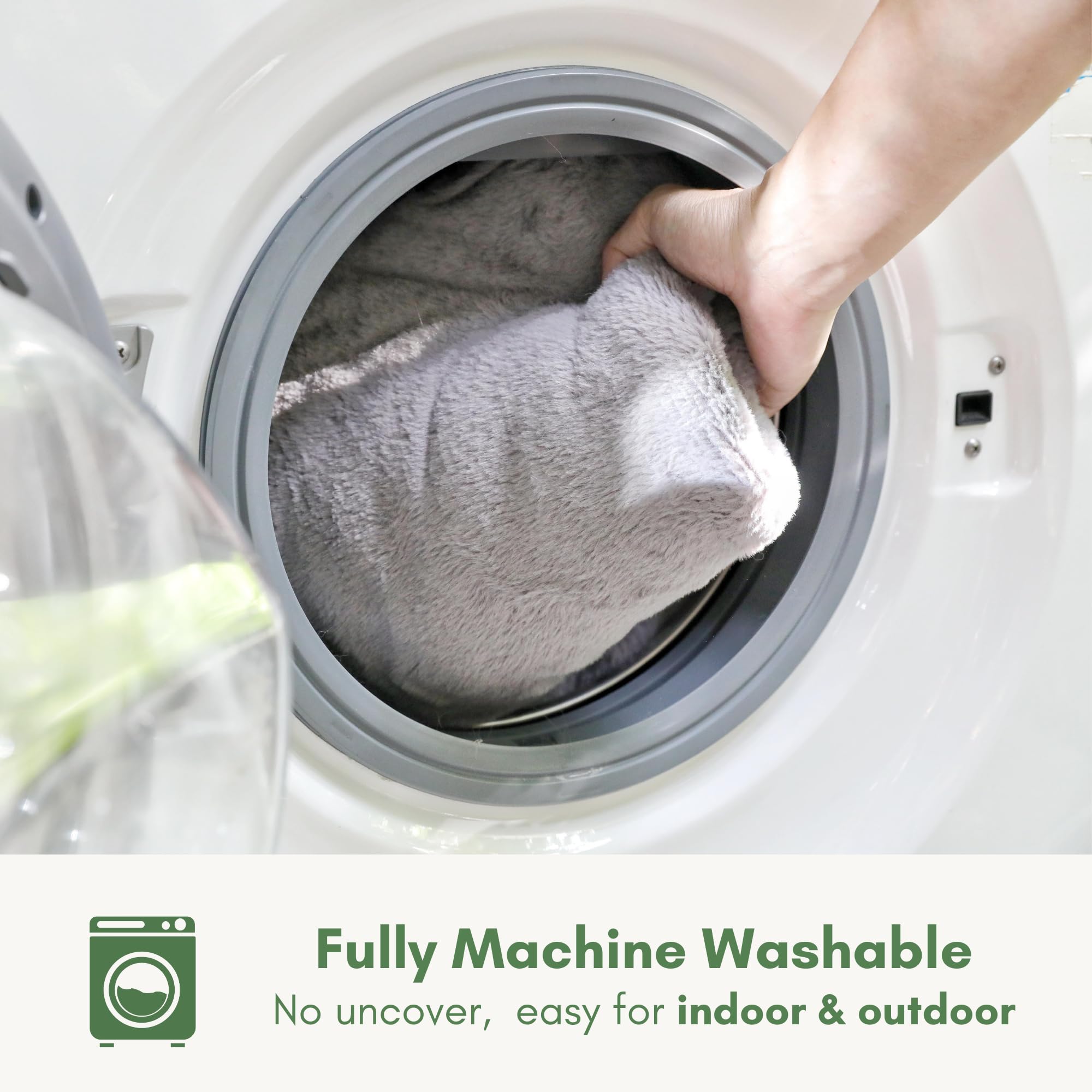 Petfelix Self Warming Cat Mat, 24'*20' Non-Skid Thermal Pet Mat, Cat Blanket For Indoor Cats, Washable Outdoor Insulation For