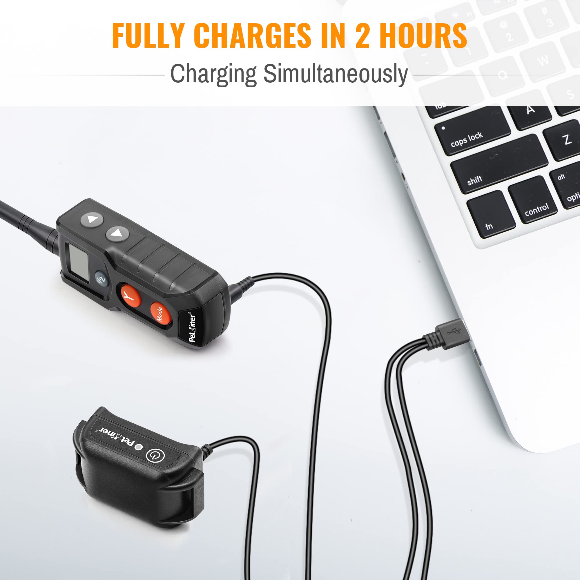 Dog Training Collar With Remote - Advanced Rechargeable Training Collar For Dogs,Easy To Carry & Fits In Your Pocket,100% Waterproof Trainer