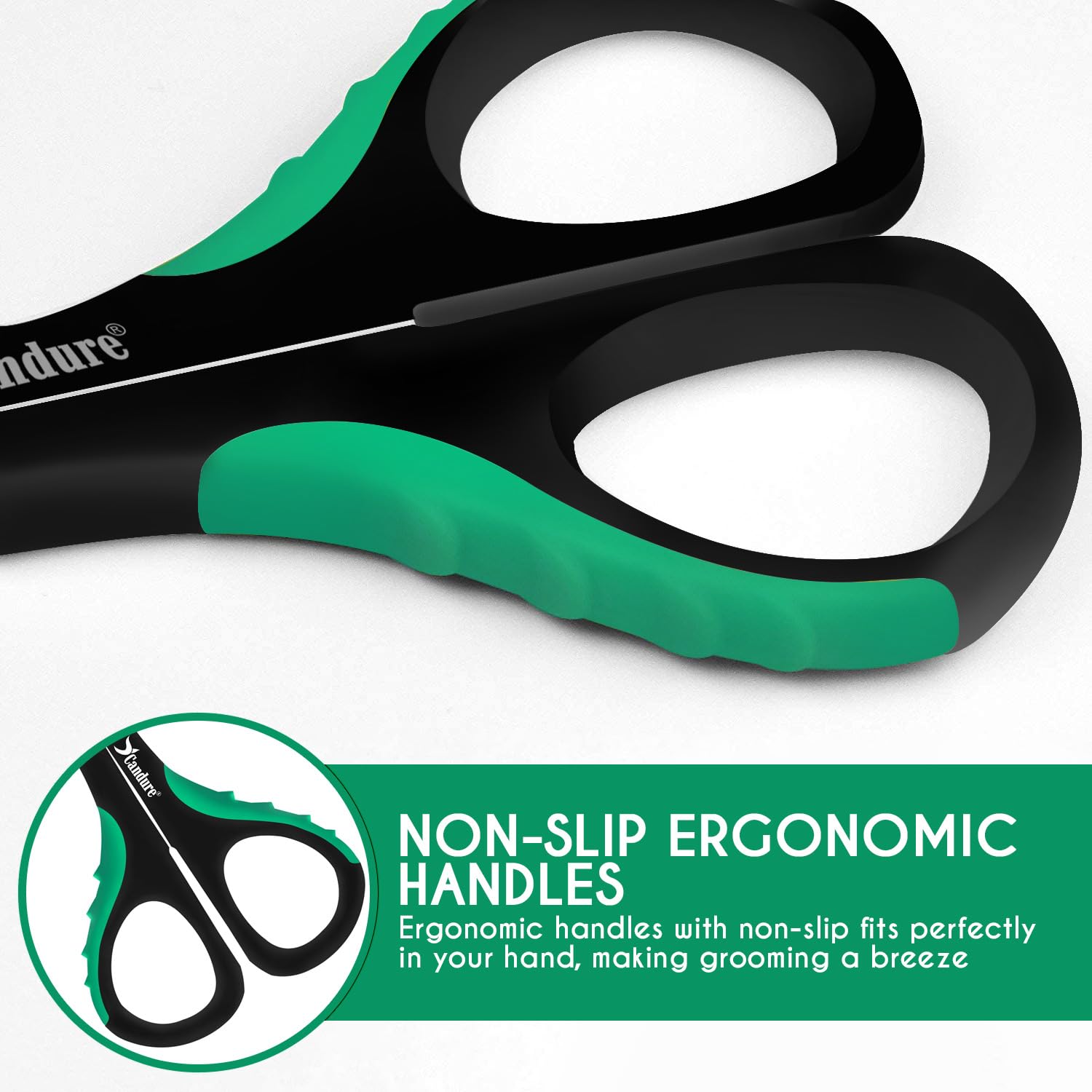 Candure Cat Nail Clippers For Indoor Cats, Rabbits, Hamsters, Birds With Precise Angled Edges To Ensure Easy & Safe Trimming Stainless Steel Cat Nail Trimmer For At-Home Cat Grooming