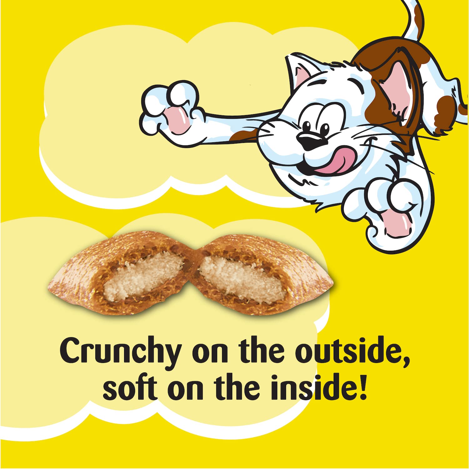 Temptations Classics and MixUps Crunchy and Soft Cat Treats Variety Mega Pack, (4) 6.3 oz. Pouches