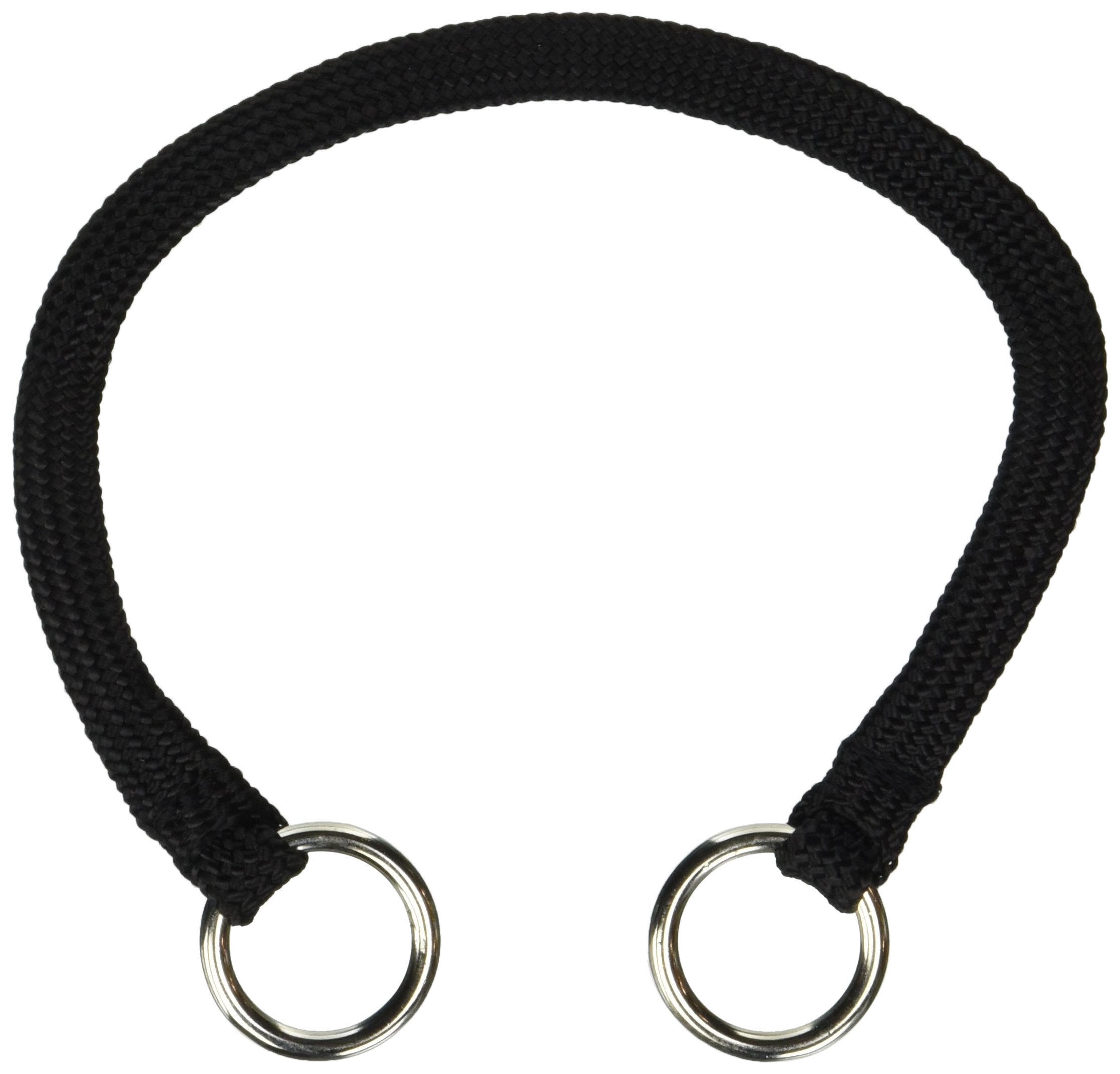 Resco American-Made Braided Choke Collar For Dogs, 12', Black (Pf53112)