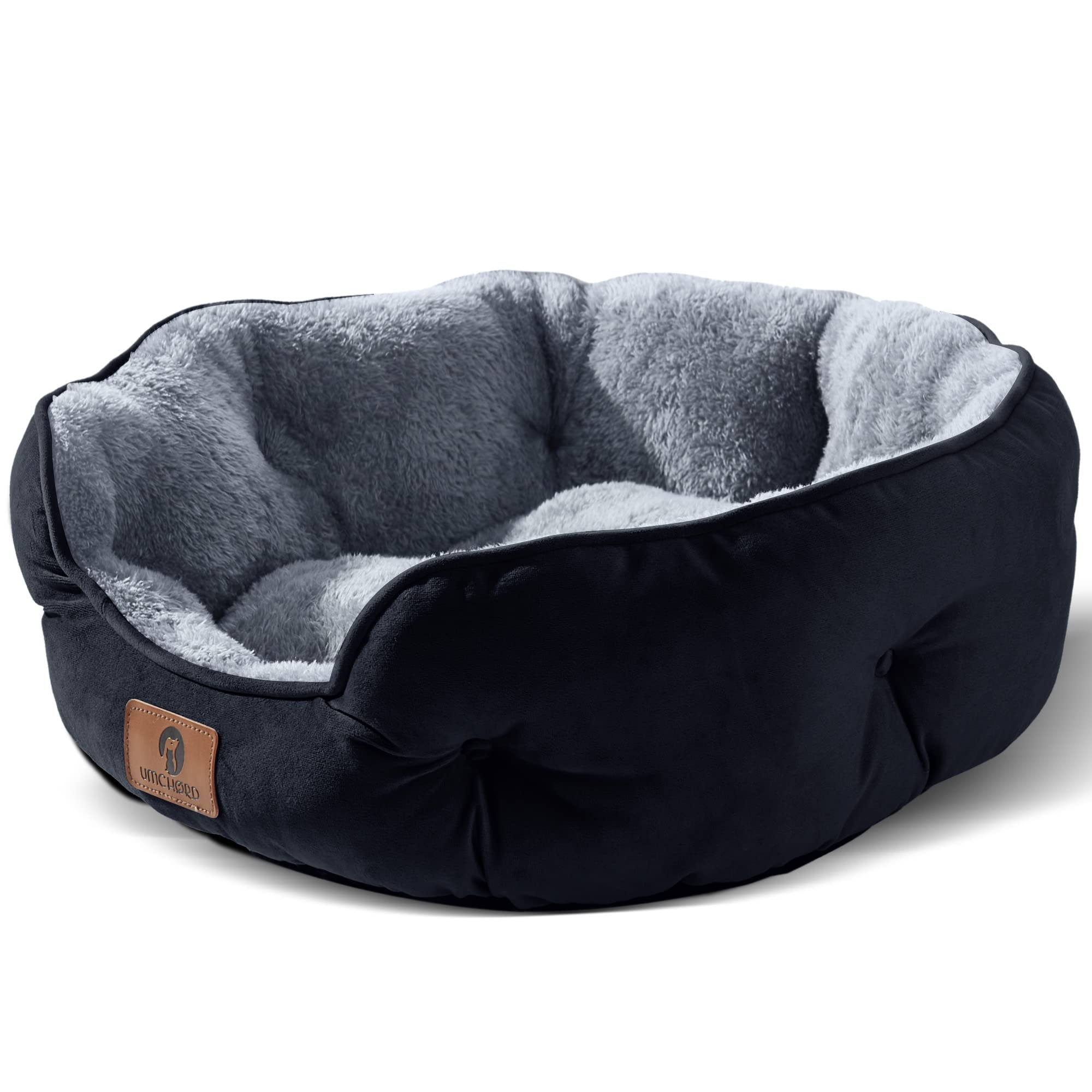 Asvin Medium Dog Bed For Medium Dogs, Large Cat Beds For Indoor Cats, Pet Bed For Puppy And Kitty, Extra Soft & Machine Washable