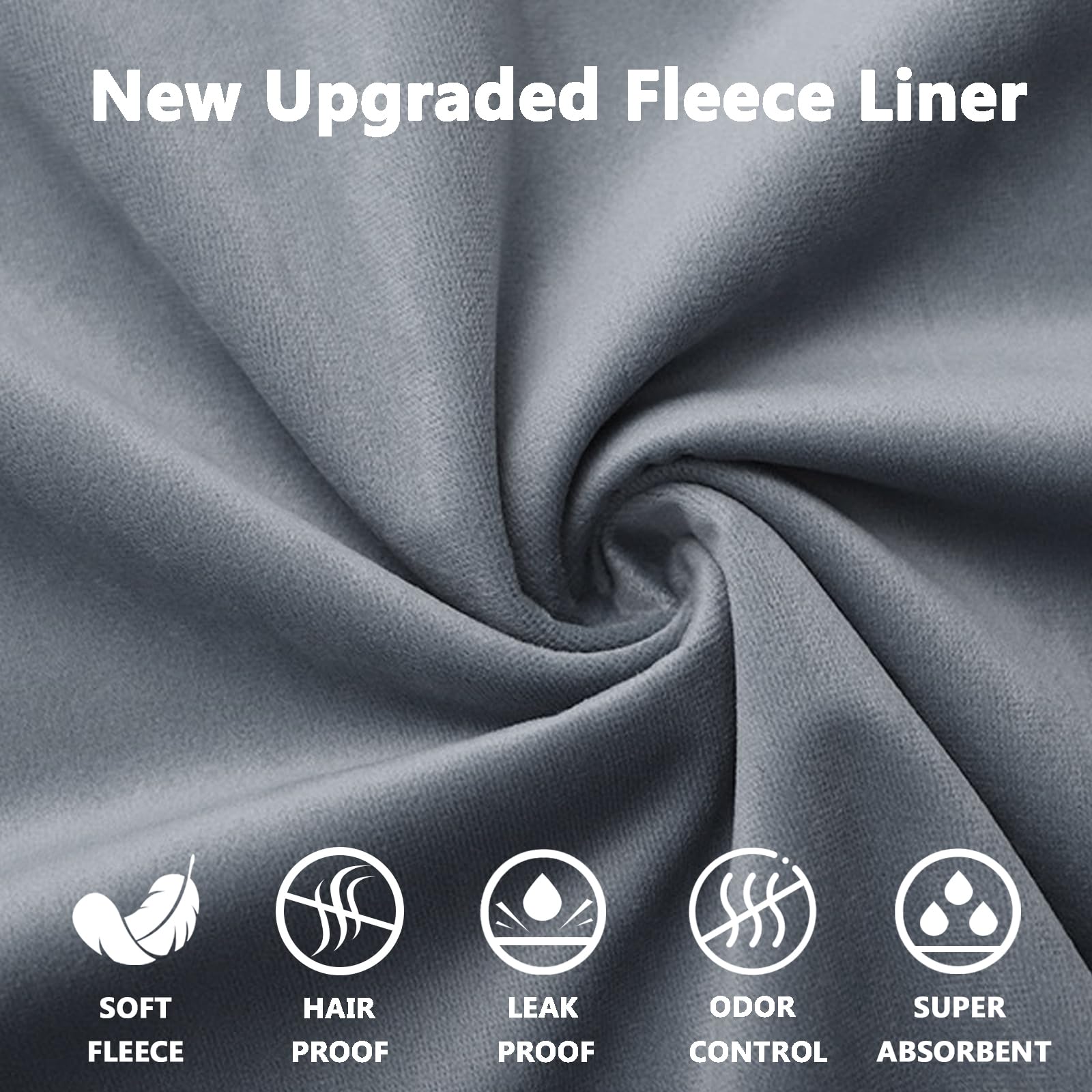 Guinea Pig Bedding, Fleece Cage Liner, Midwest 49X24 In 2Pack, Super Absorbent & Odor Control & Waterproof & Reusable Washable G