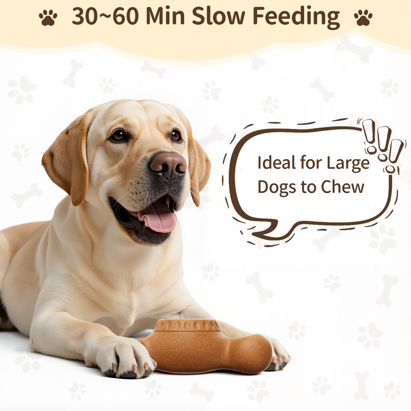 PETSWEET 3-in-1 Enrichment Chew Toy for Aggressive Chewers, Interactive Toy Keep Them Busy, Frozen Dog Treat Toy with Peanut But