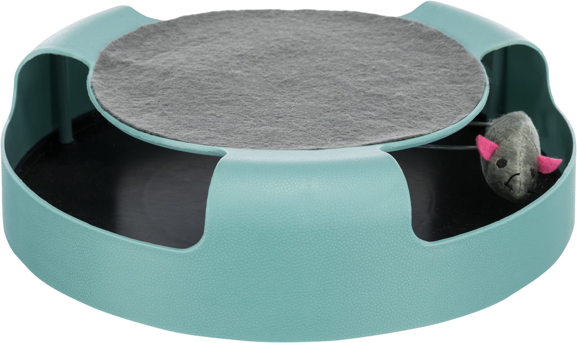 Trixie Catch The Mouse Cat Toy With Scratching Cat Pad