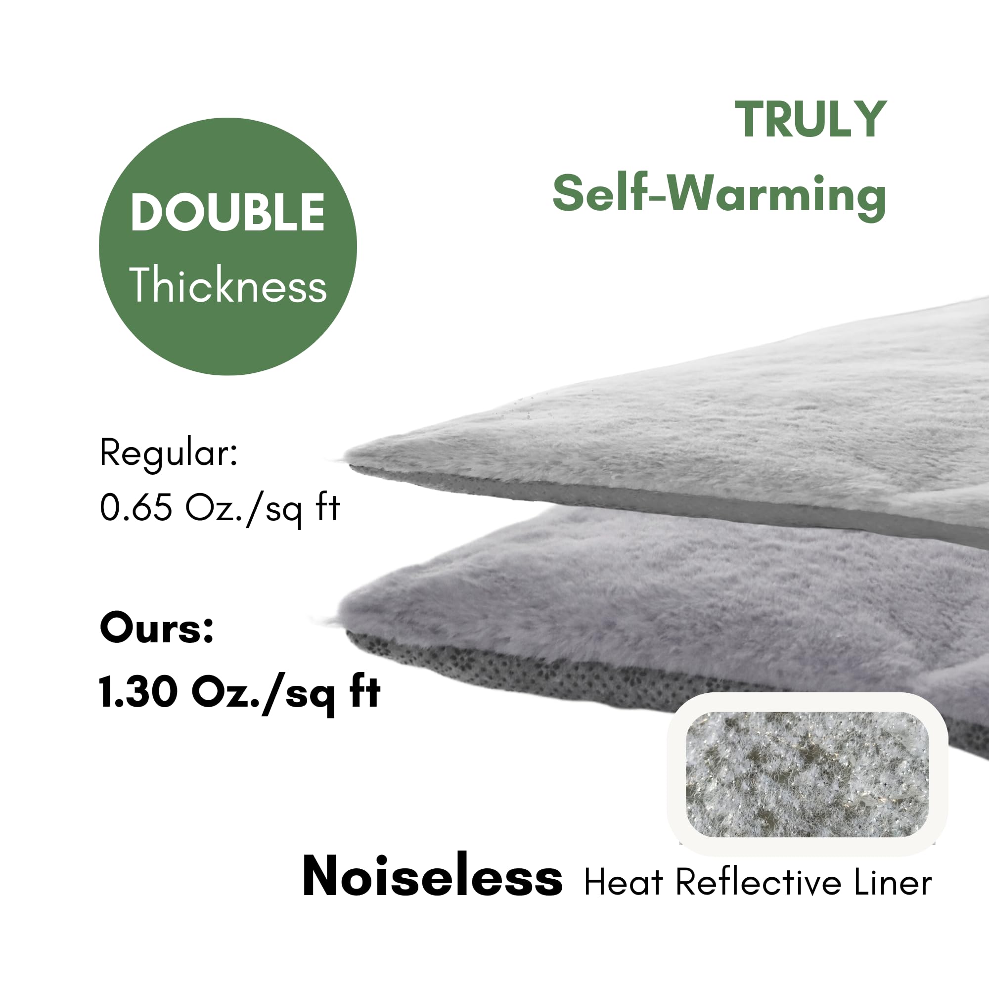 Petfelix Self Warming Cat Mat, 24'*20' Non-Skid Thermal Pet Mat, Cat Blanket For Indoor Cats, Washable Outdoor Insulation For