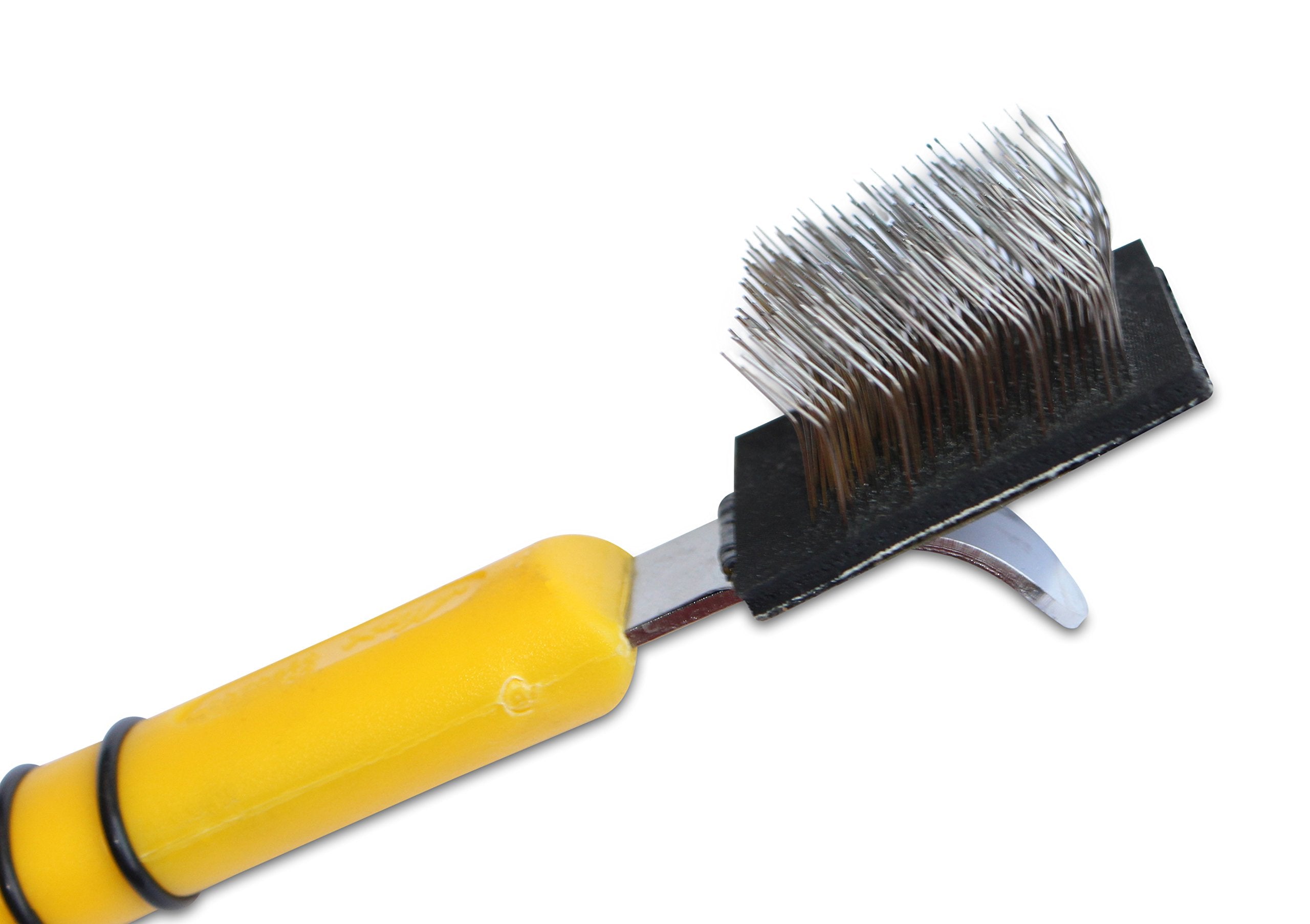 Mars Flexy-King Flexible Slicker Brush, Stainless Steel Bristles