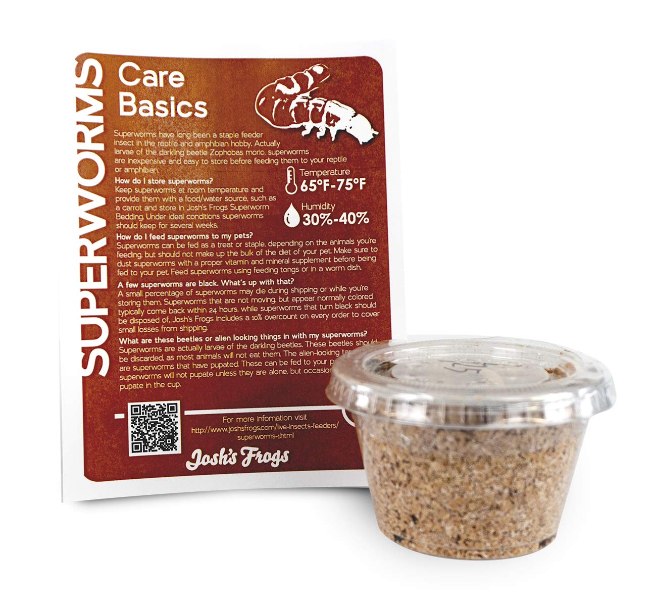 Josh's Frogs Superworms (25 Count)