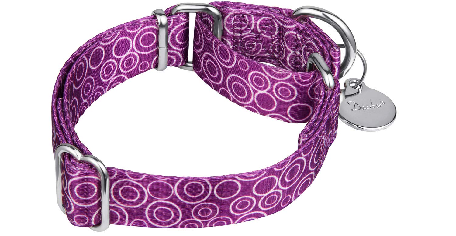 Dazzber Puppy Collar Martingale Dog Collar - No Pull Anti-Escape Pet Collar, Heavy Duty For Small Dogs, Adjustable 10 Inch To 15