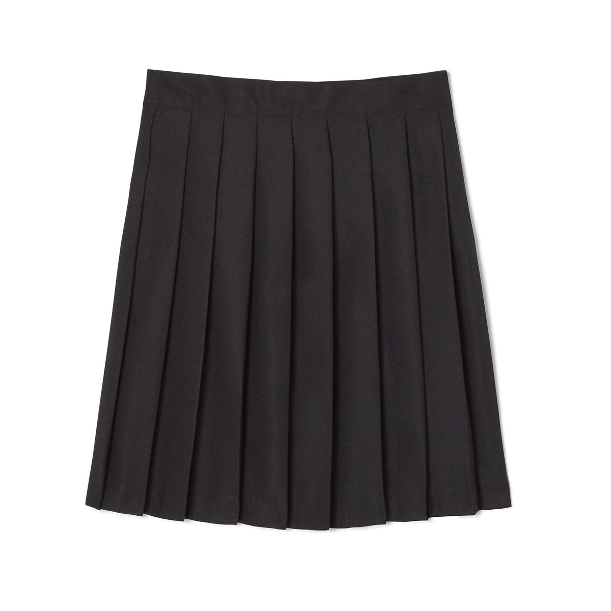 French Toast Girls Pleated Skirt, Black, 8,Big Girls