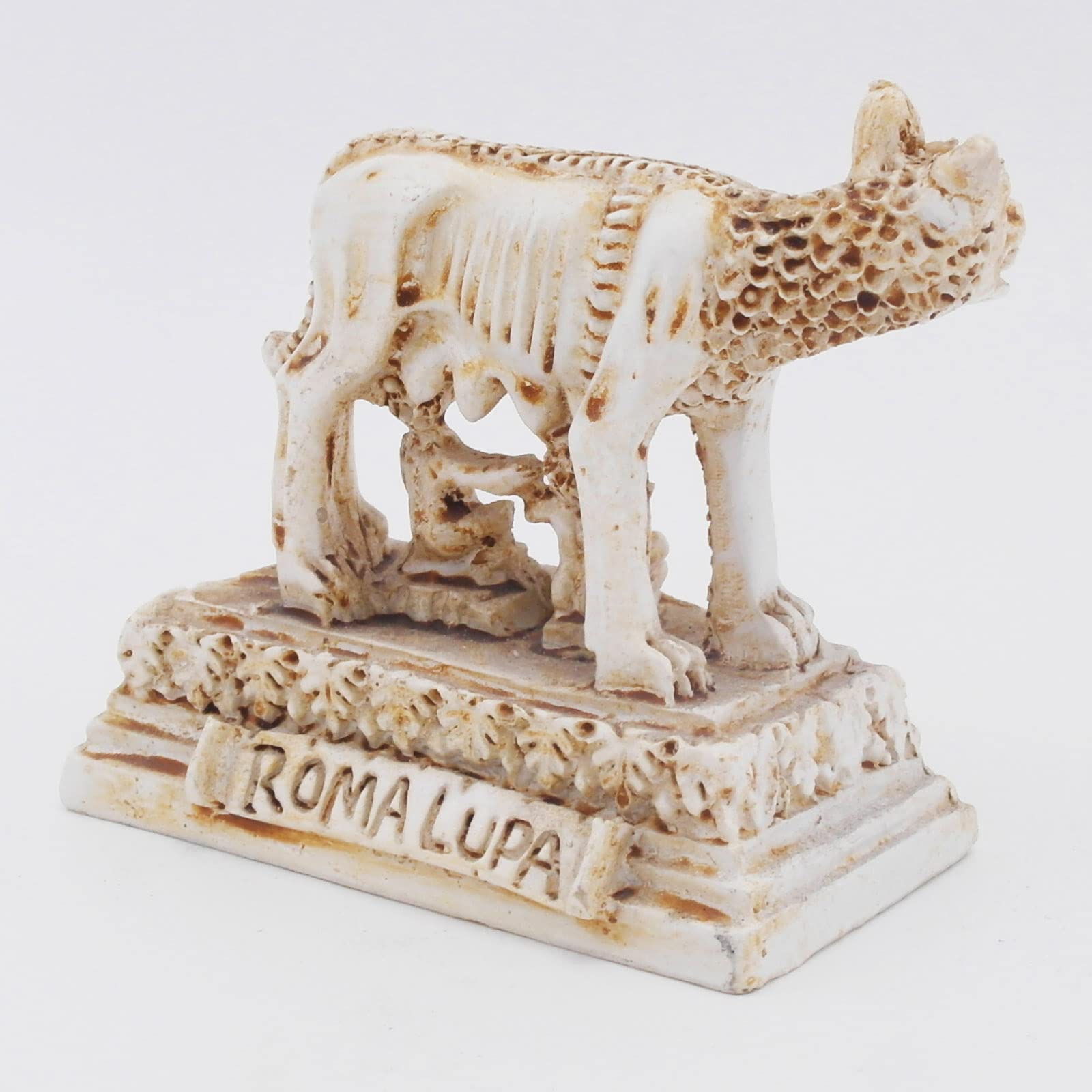 Kocris Casa Roman Wolf Fish Tank Decorations Ancient Rome Reptile Turtle Lizard Spider Tanks Terrarium Building D