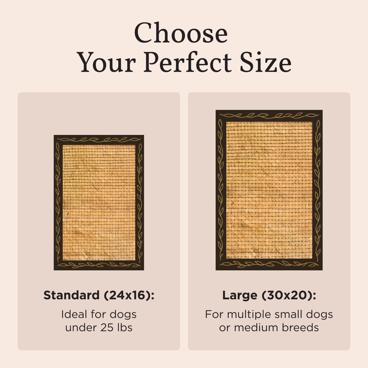 Puppy Bark Potty Natural Dog Potty For Small Dogs & Teething Puppies - Odor Neutralizing Reusable Indoor Solution For Apartments