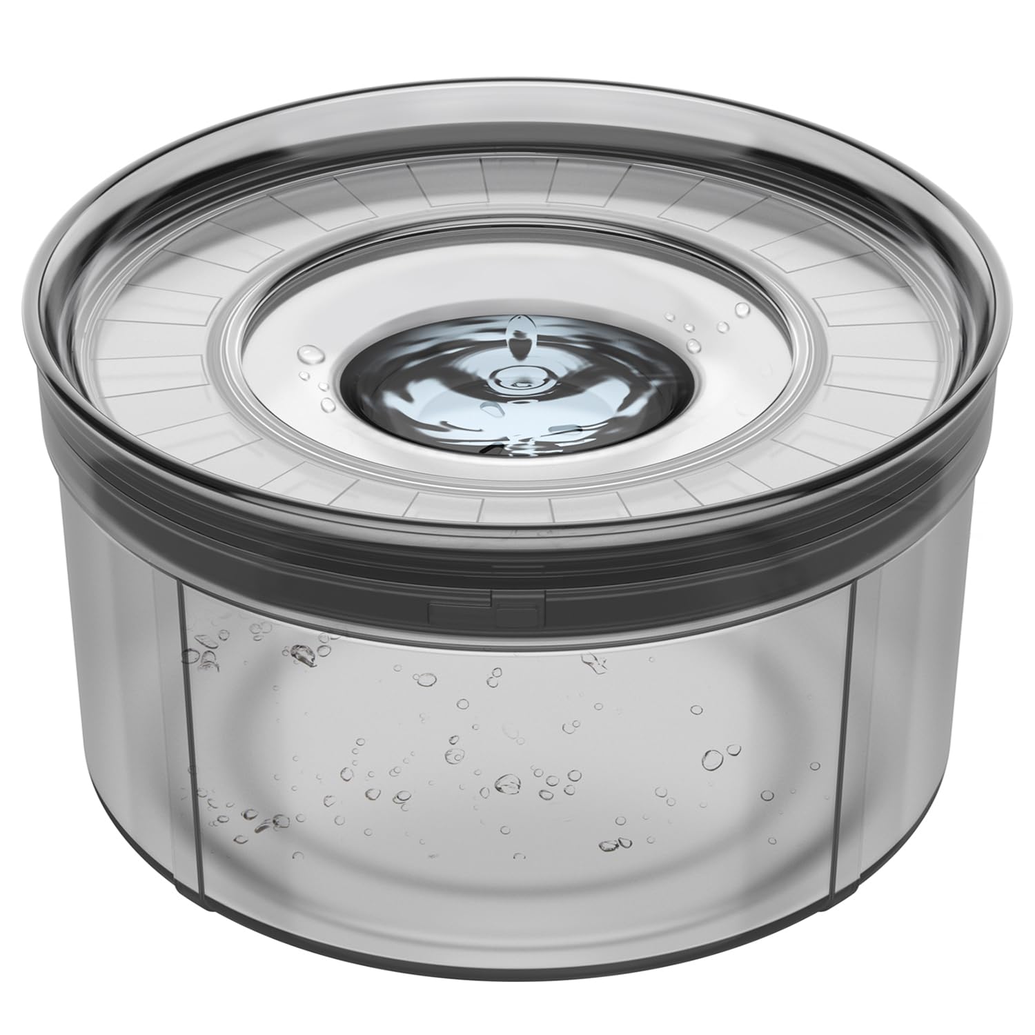 1Gallon Dog Water Bowl No Spill, 3.8L/128Oz Large Capacity, Spill Proof Dog Bowl Bpa-Free, No Splash Water Bowl With Non-Slip Base, Slobber Stopper Water Bowl For Messy Drinkers [Anti Digging Lip]