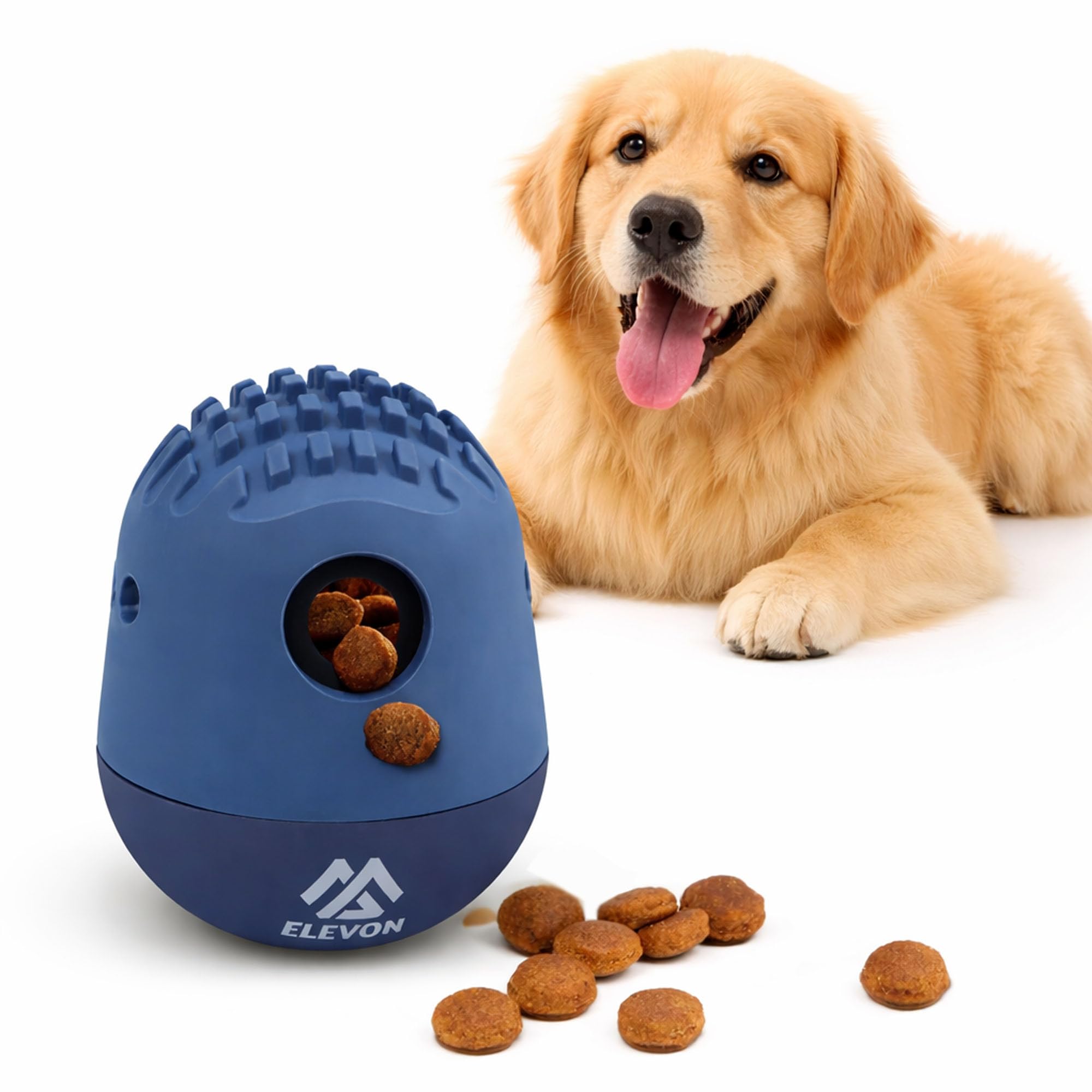 Elevon Dog Puzzle Toy, Adjustable Treat Dispenser, Interactive Enrichment Toy for Brain Stimulation, Dog Treat Toys Dog Chew Toy