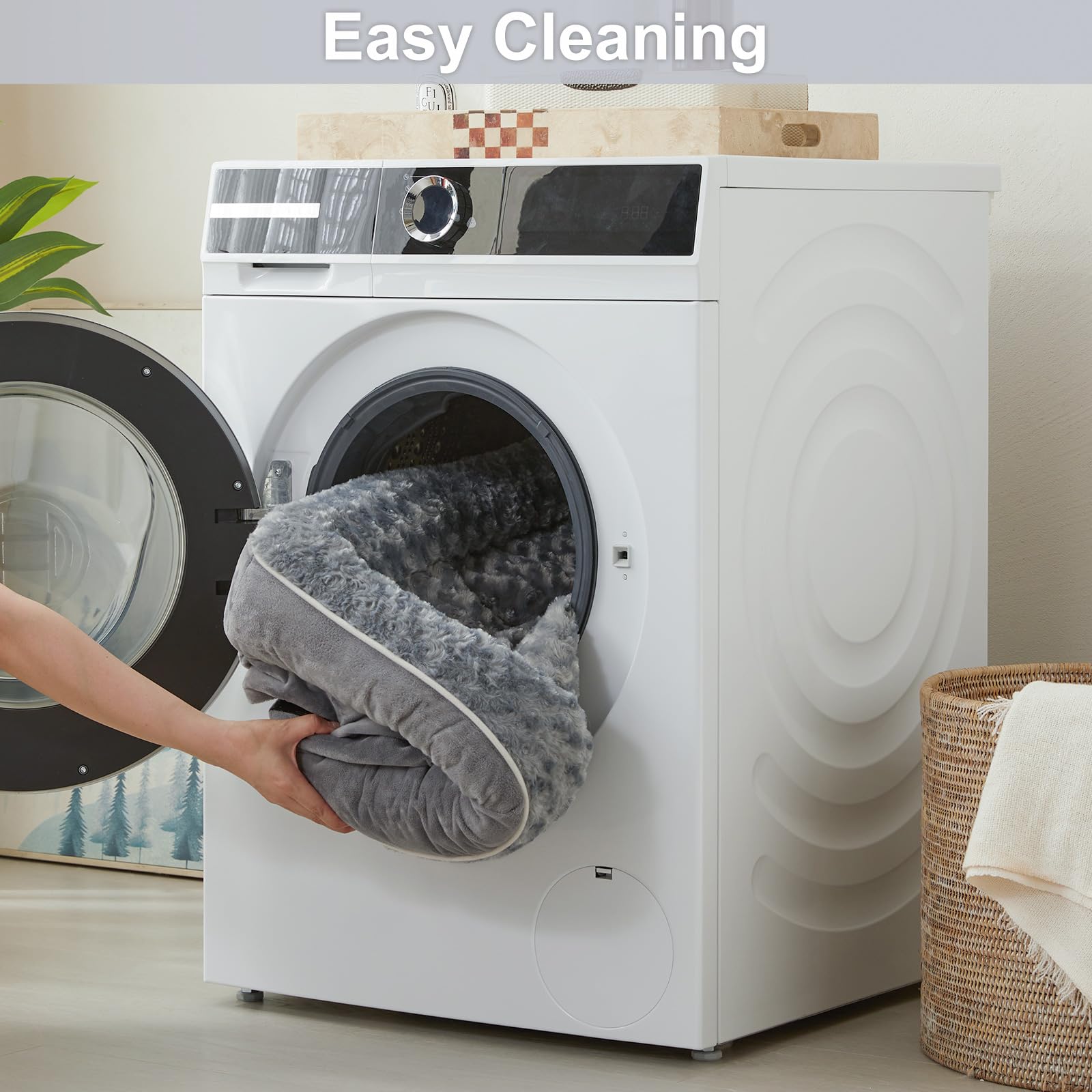 Wnpethome Xxlarge Dog Bed - Washable, Waterproof & Non-Skid, Orthopedic Egg Foam Couch For Xxlarge Dogs