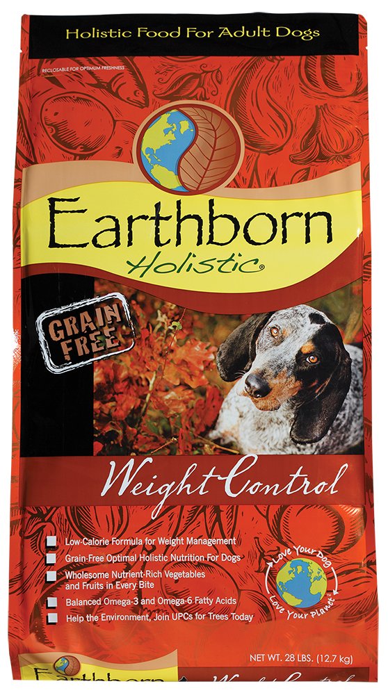 Wells Pet Food Earthborn Holistic Natural Food for Pet Weight Control, 28-Pound Bag, Model Number: 1710496