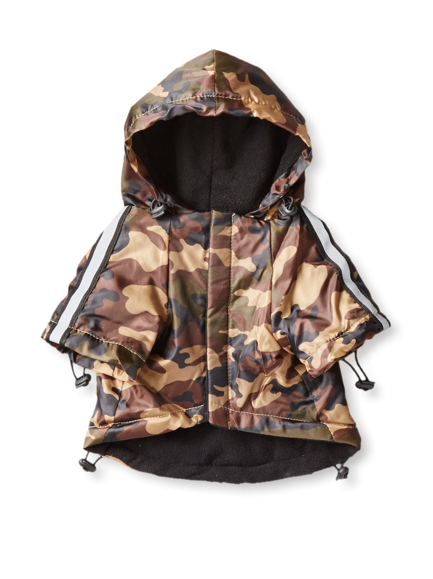 Reflecta-Sport Adjustable Reflective Weather-Proof Pet Rainbreaker Jacket(D0102H707QU.)