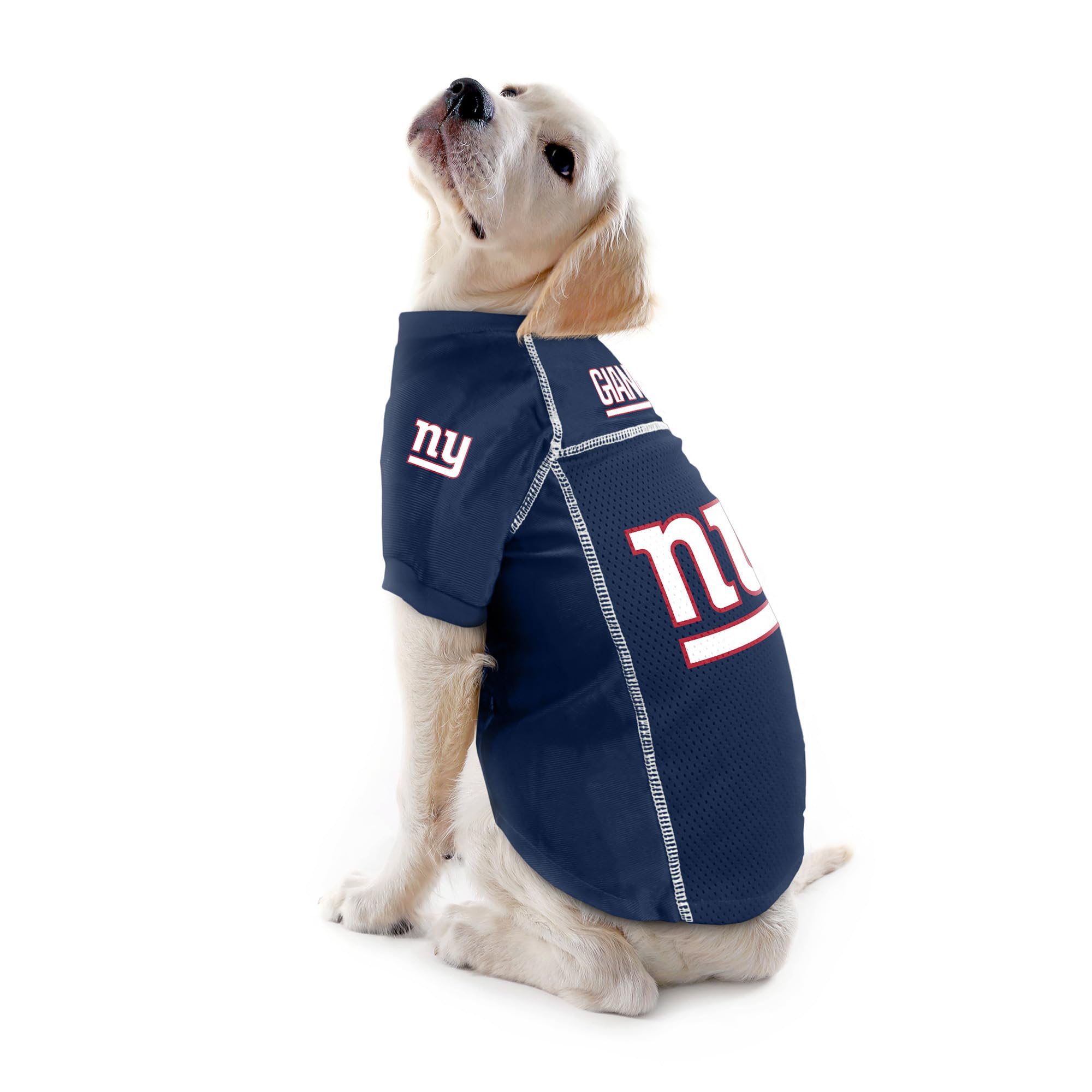 Littlearth Unisex-Adult Nfl New York Giants Basic Pet Jersey, Team Color, Medium