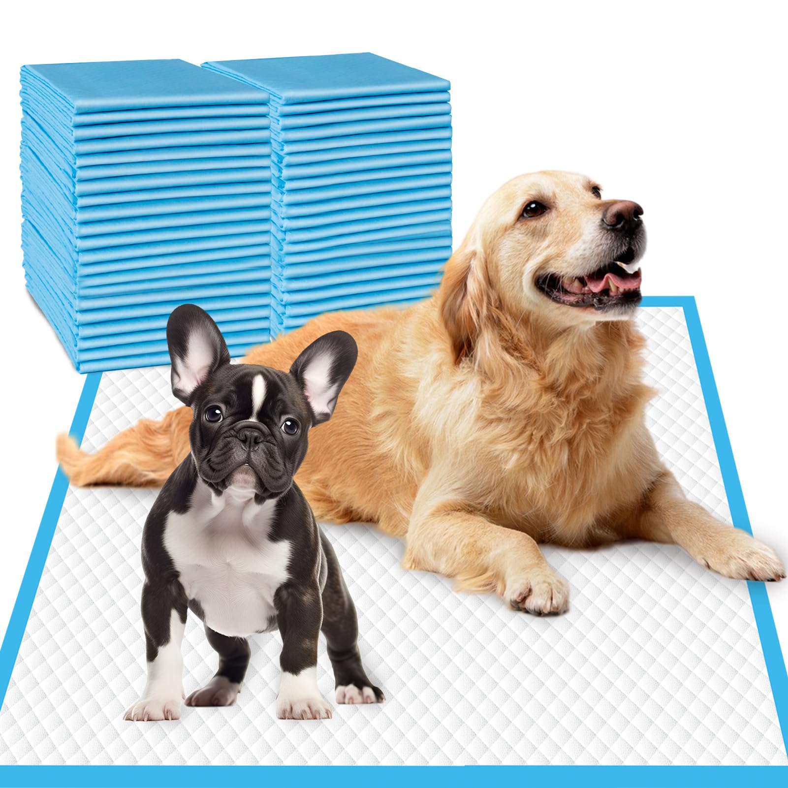 Deep Dear Dog Pee Pads Extra Large 30''X36'', 40-Count Puppy Pads Xxl, Leak-Proof X-Large Pee Pads For Dogs, Super Absorbent Dog