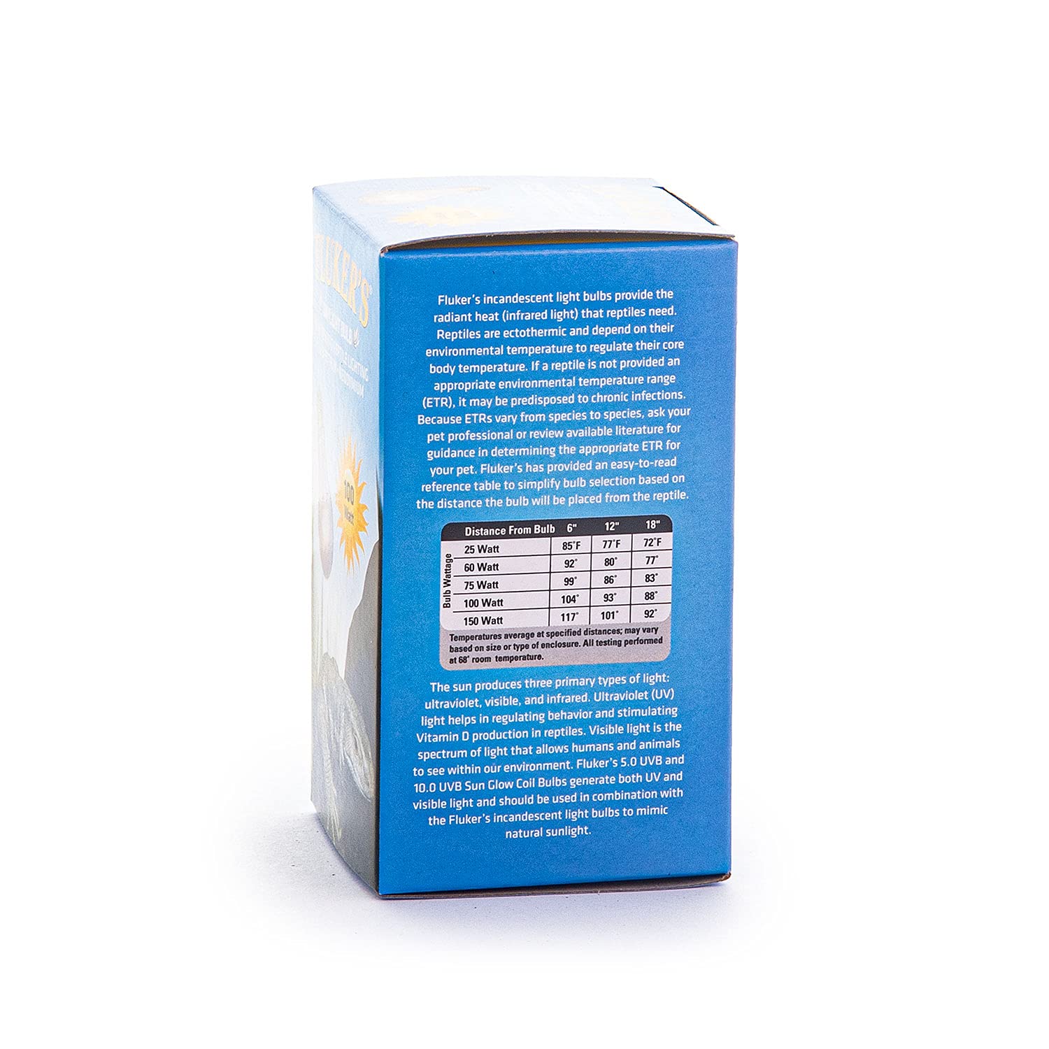 Fluker'S Pack Of 3 Neodymium Daylight Bulbs, 100 Watts, For Reptiles