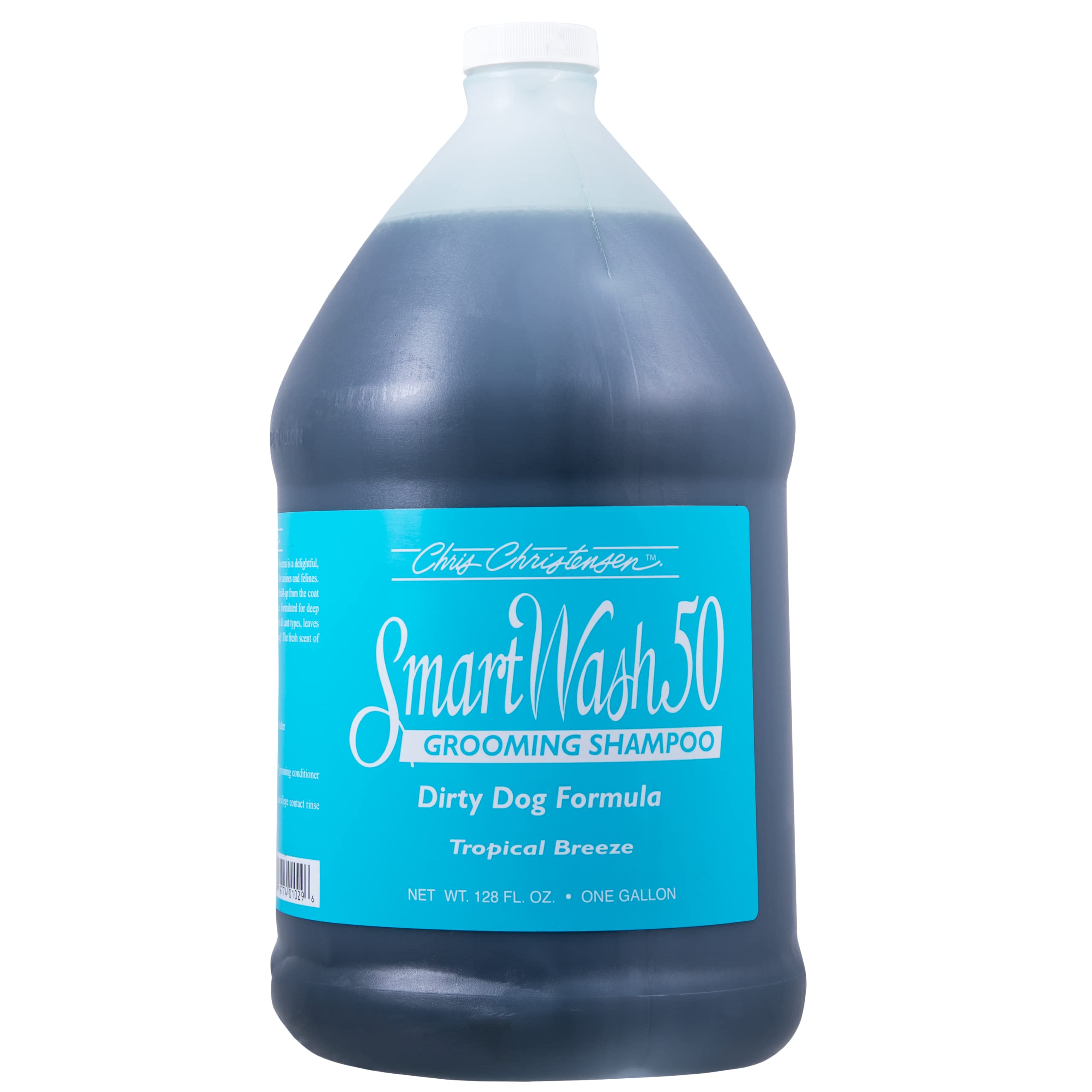 Chris Christensen Smartwash50 Ultra Concentrated Dog Shampoo, Makes Up To 50 Bottles, Groom Like A Professional, Delightfully Fr