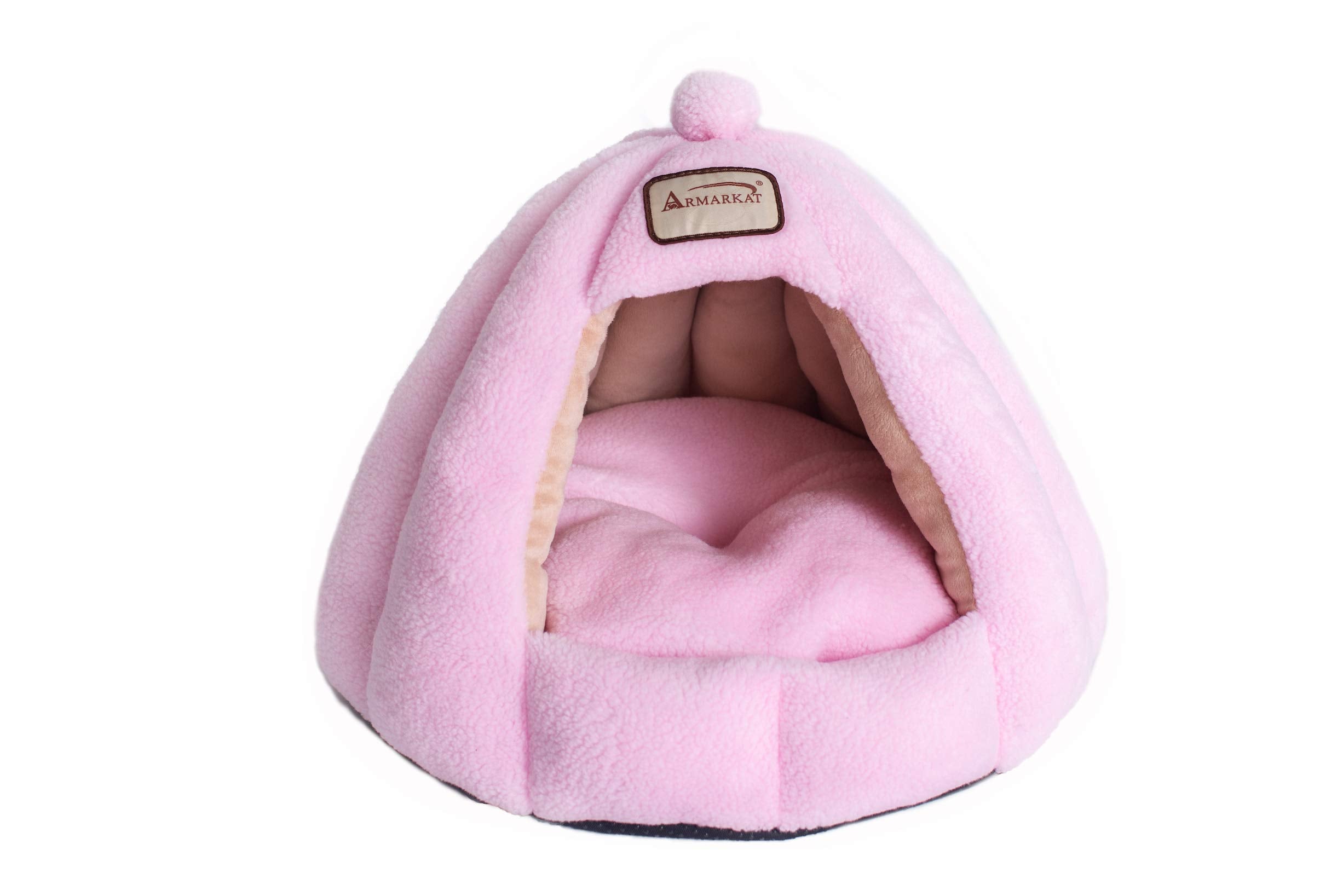 Armarkat Cat Bed Model C95Gfs Powder Pink, 18.0' L X 18.0' W X 16.0' Th