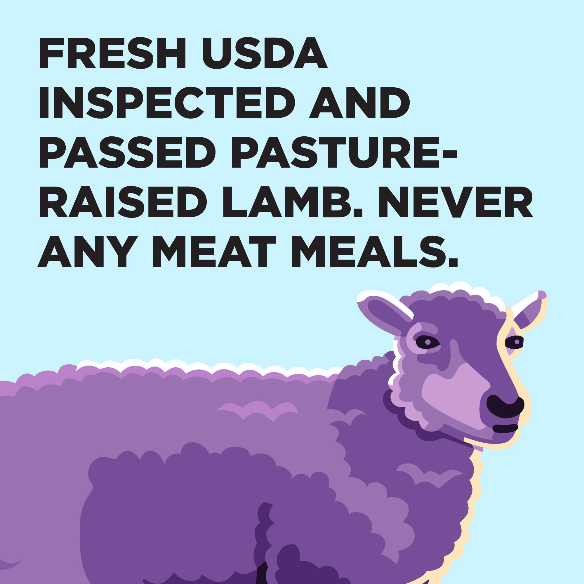 BIXBI Liberty Grain Free Dry Dog Food, Lamb Recipe, 4 lbs - Fresh Meat, No Meat Meal, No Fillers - Gently Steamed & Cooked - No