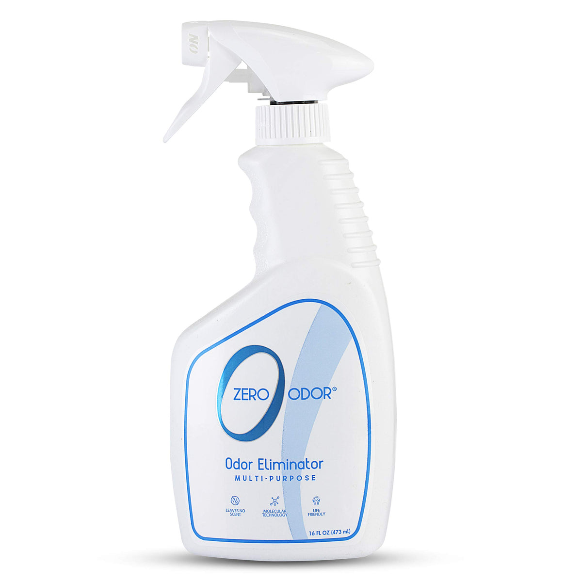 Zero Odor - Multi-Purpose Odor Eliminator - Air & Surface Odor - Patented Technology for Bathroom, Kitchen, Fabric, Closet- Smel