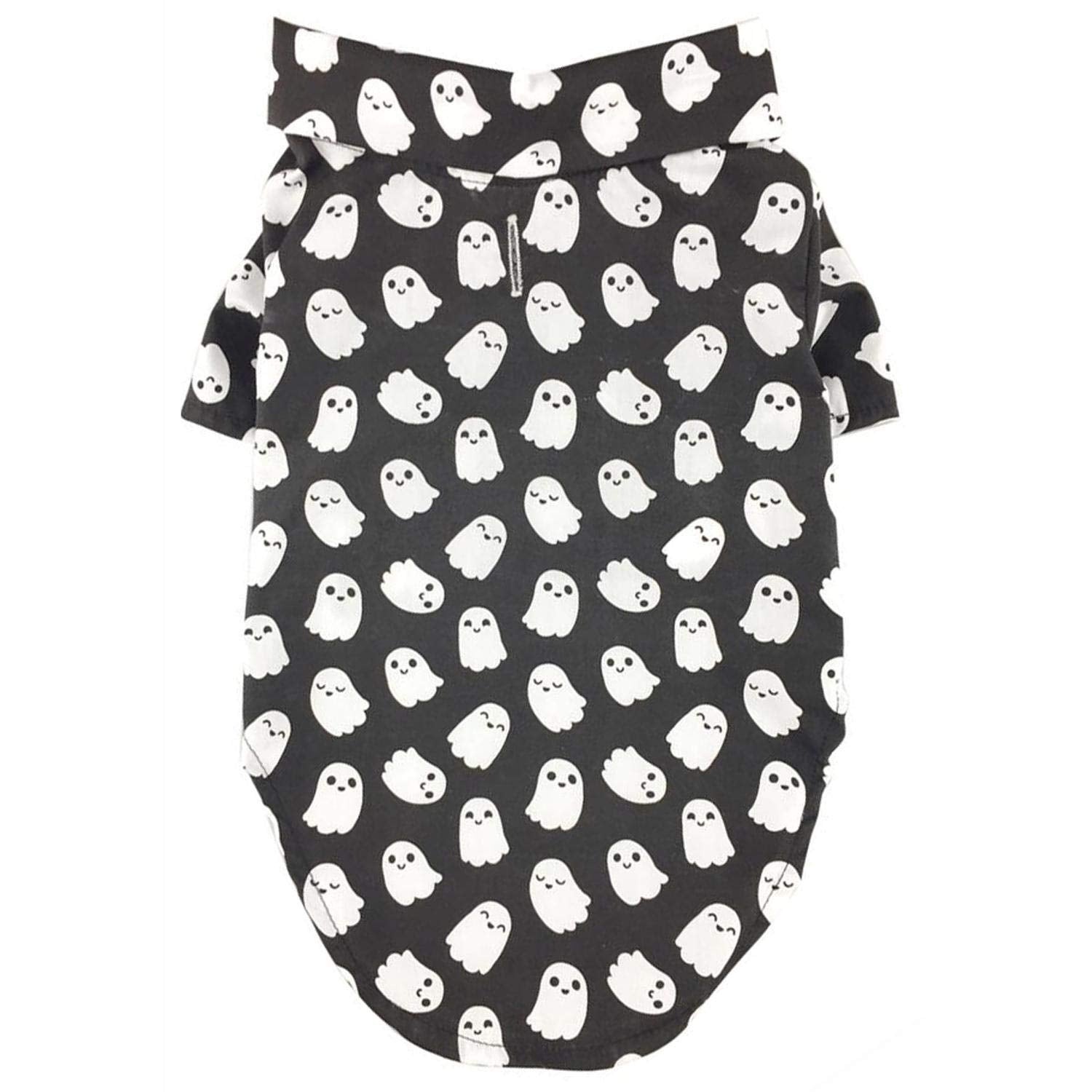 Doggie Design Holiday Camp Shirts - Halloween Ghosts