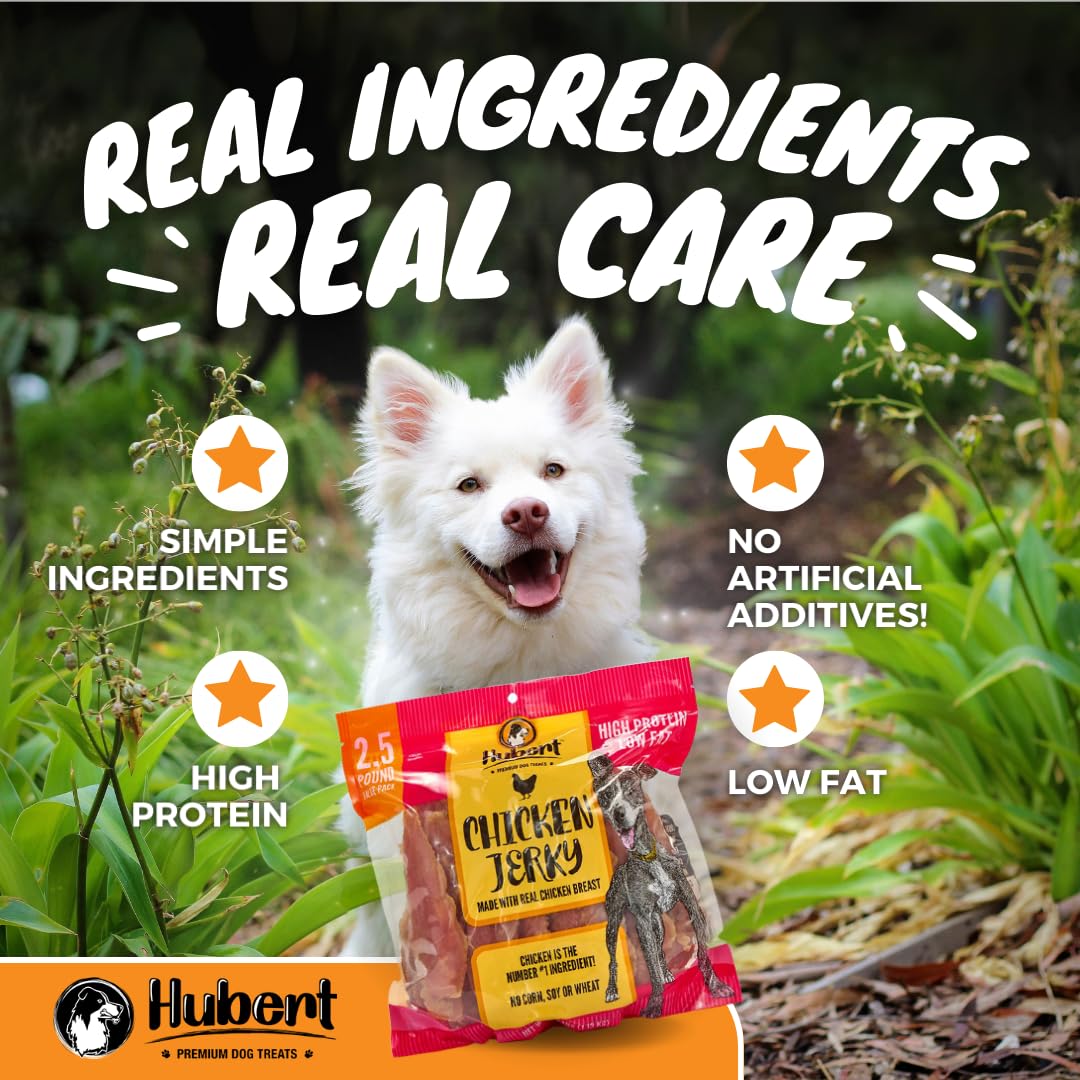 Hubert Pet Gourmet 5-in-1 Large Rawhide Kabobs, Quad Flavor Dog Chews, 10 Inch Treats for All Dog Sizes, 10 Count Bag, 1.8 Pound