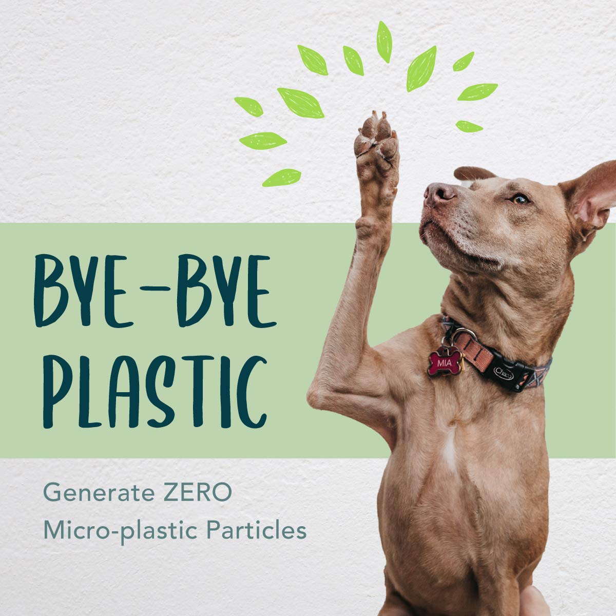 Moonygreen Compostable Dog Poop Bags, Vegetable-Based, Leak Proof, Extra Thick, 9x13 Inch, Pack of 120, Green