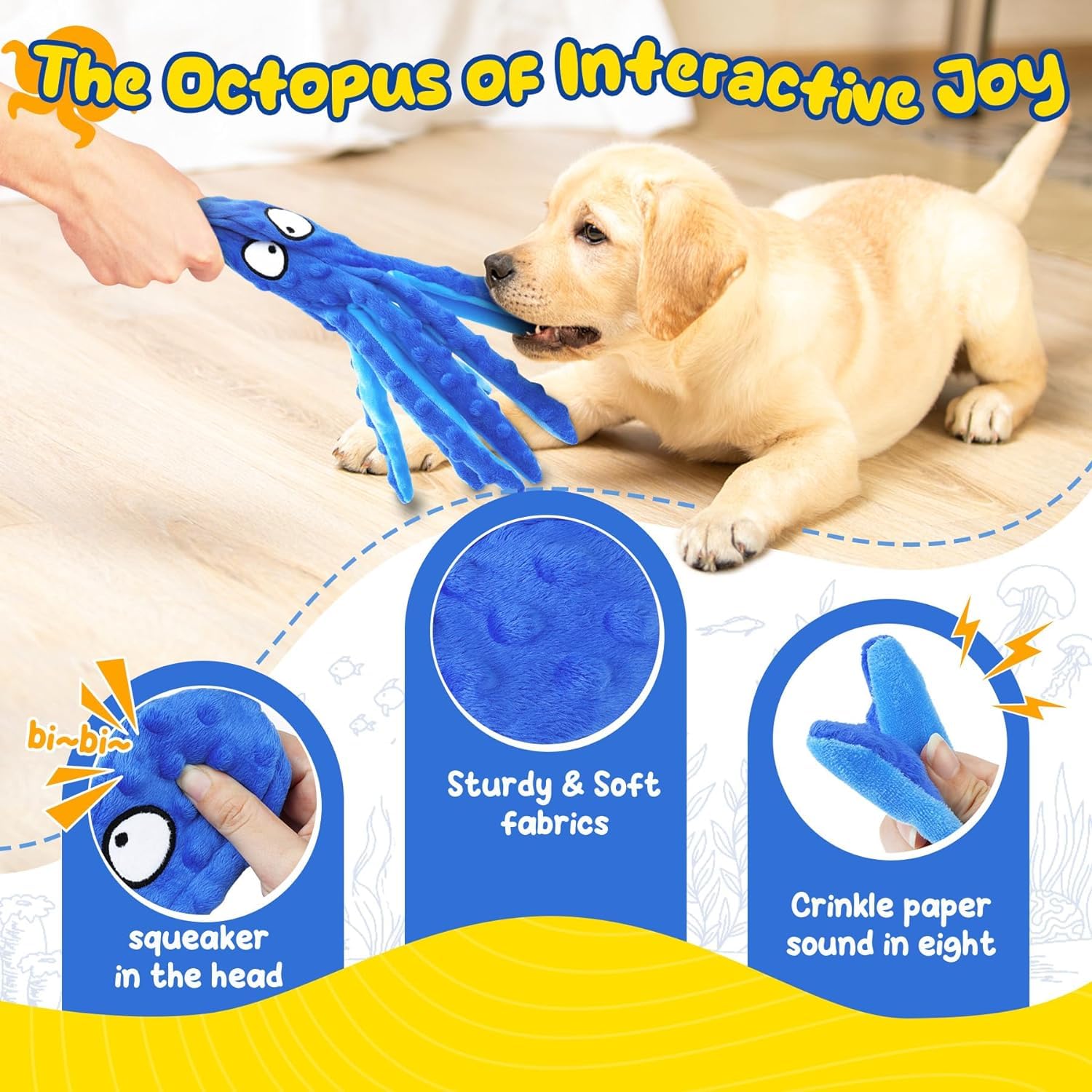LosFong 18 Pack Luxury Dog Chew Toys for Small Dogs & Puppies - Premium Puppy Chew Toy Set with Ropes, Treat Ball, Squeaky Toys,